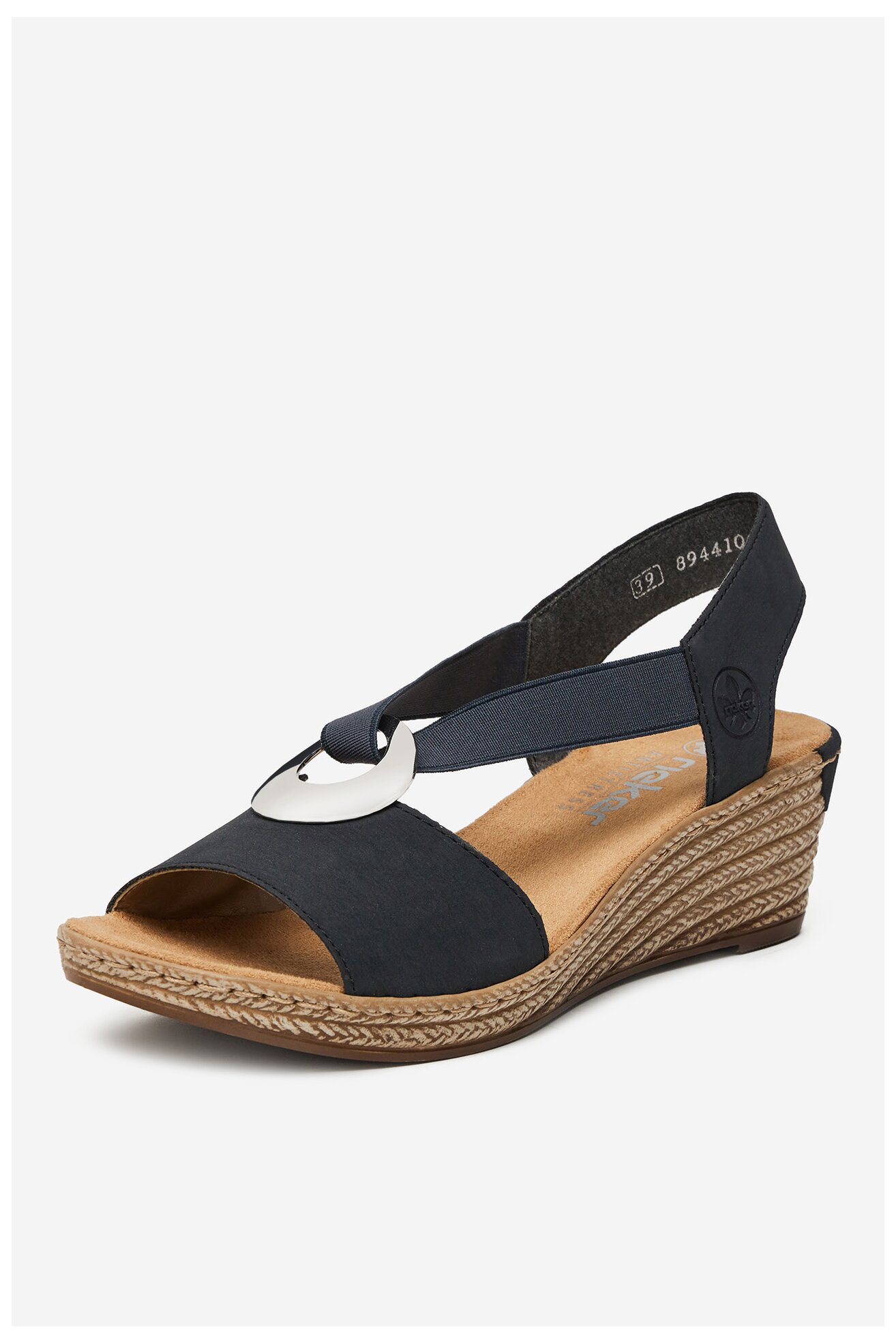 Sandały Rieker CEO-624H6-14 Granatowy ciemny