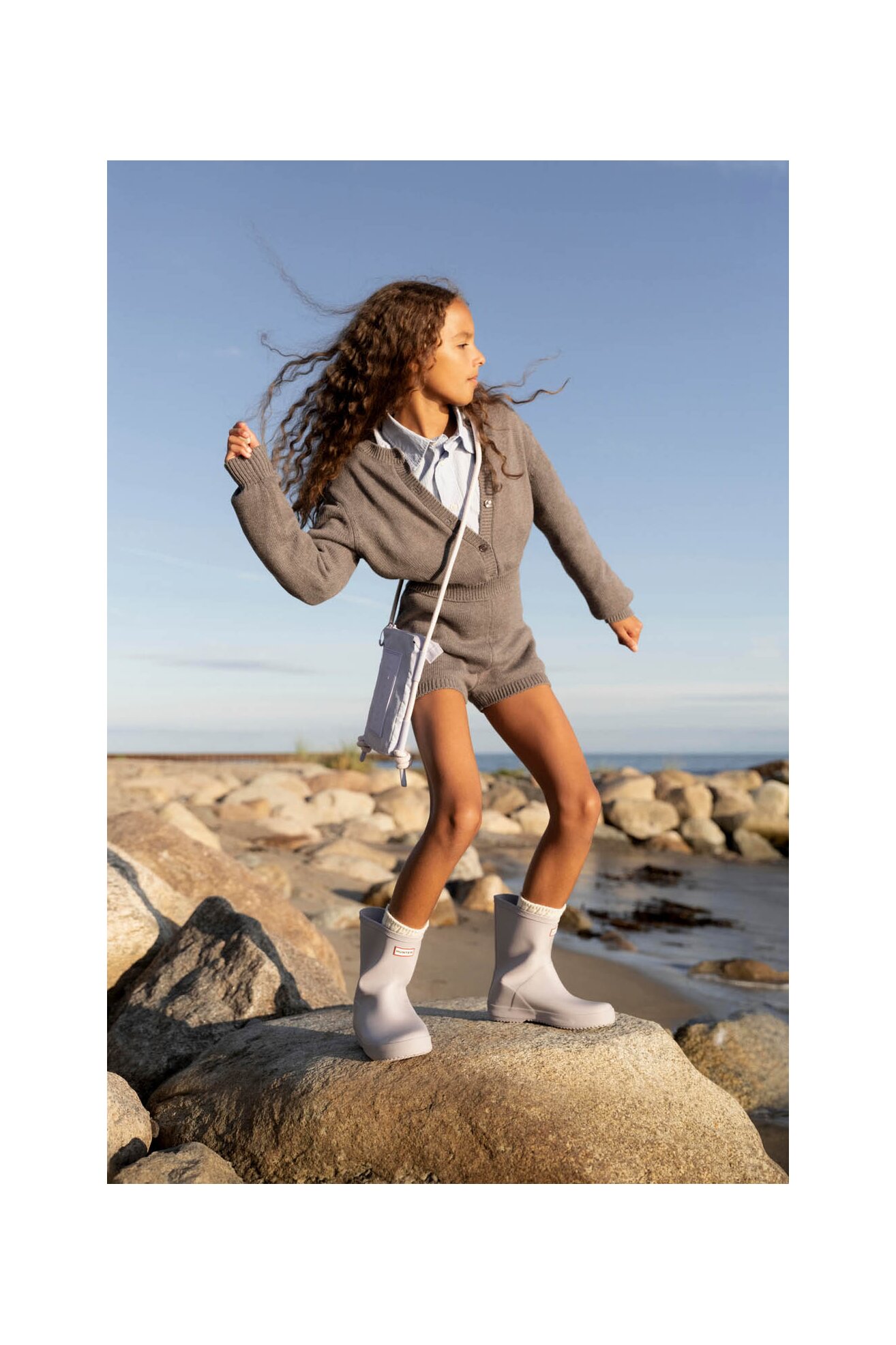 Gumene čizme HUNTER HFC-03 LJUBIČASTA