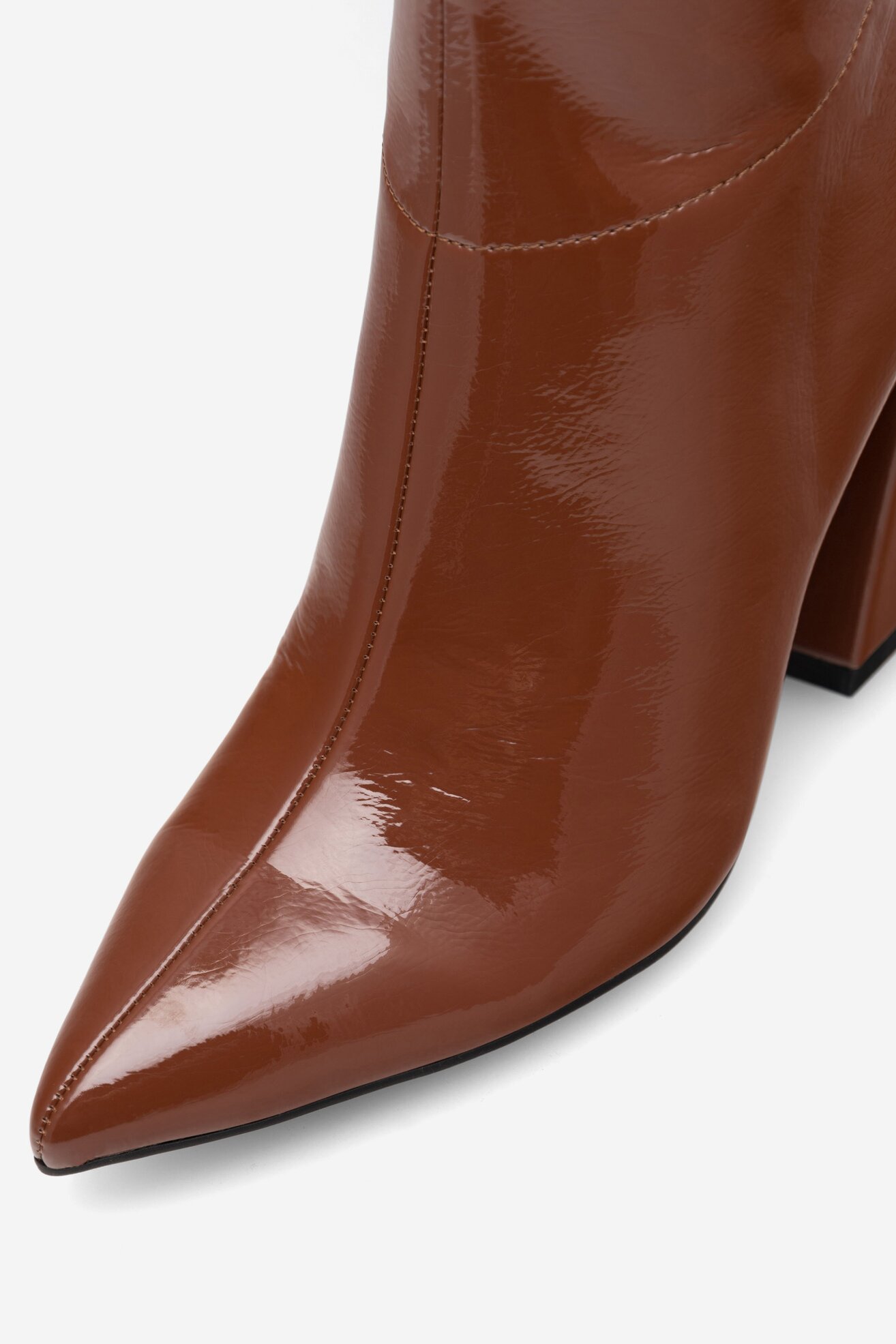 Csizma NINE WEST SHARLEEZ 13196H RÉZSZÍNŰ