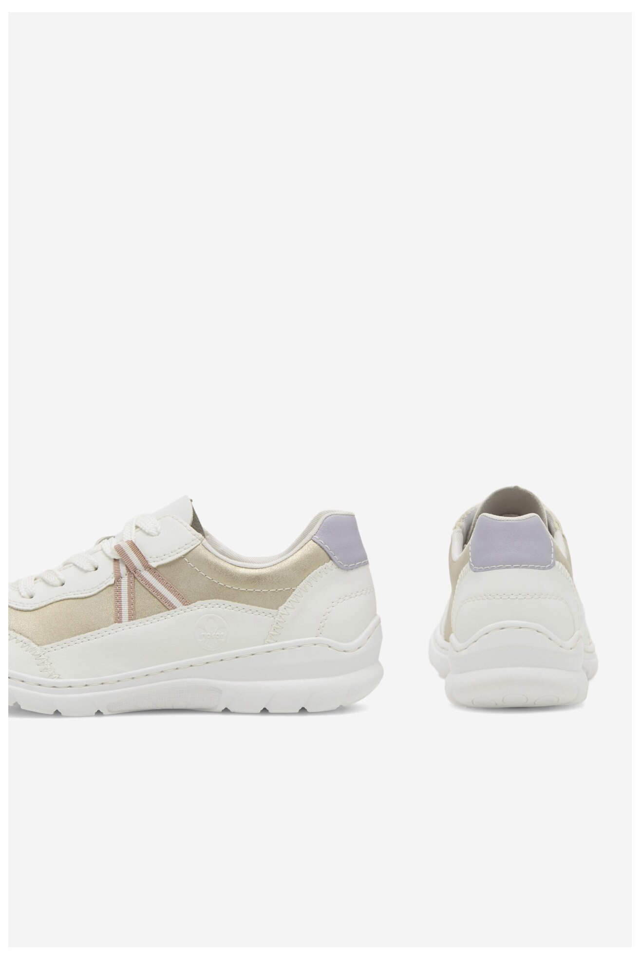 Sneakers Rieker L3201-80 Biały