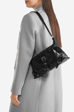 Сумка З Ремінцем Jenny JNY-S-002-07 ЧОРНИЙ