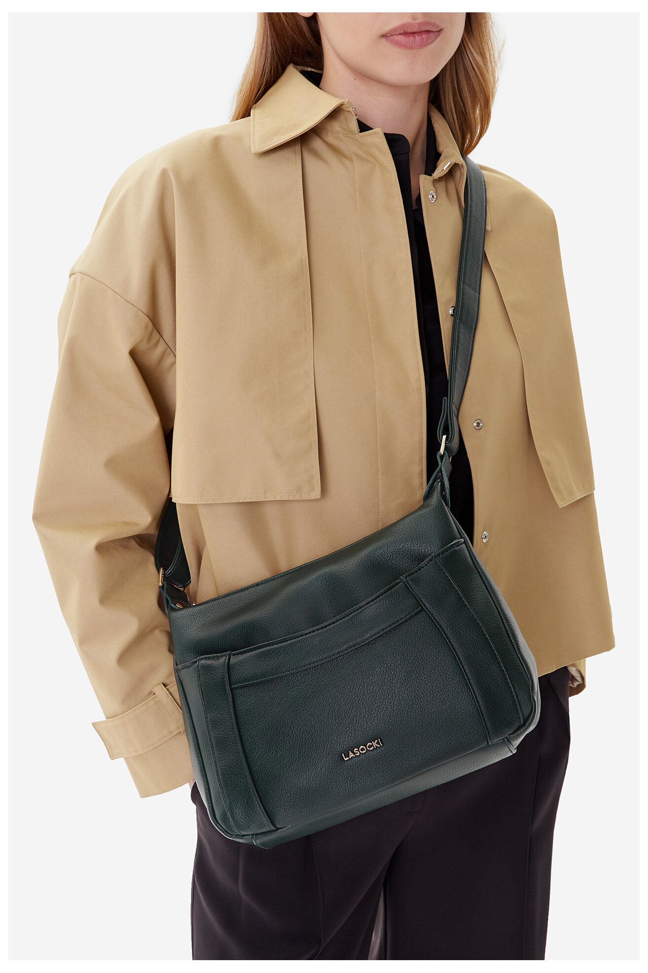 Torba Lasocki C-LSK-L-009-08 ZELENA