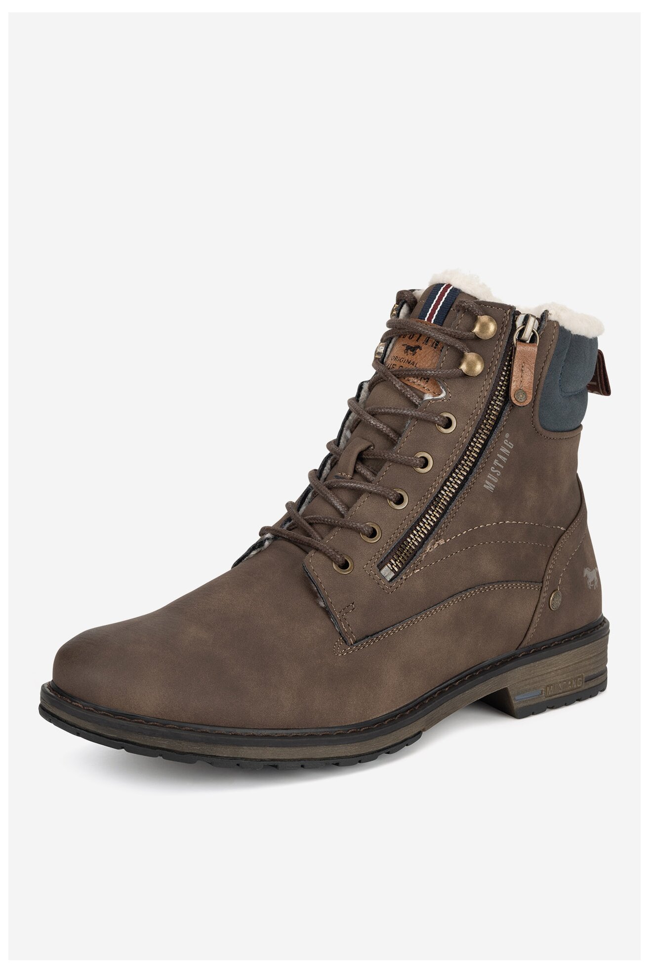 Bocanci Mustang 4157-609 MARO ÎNCHIS