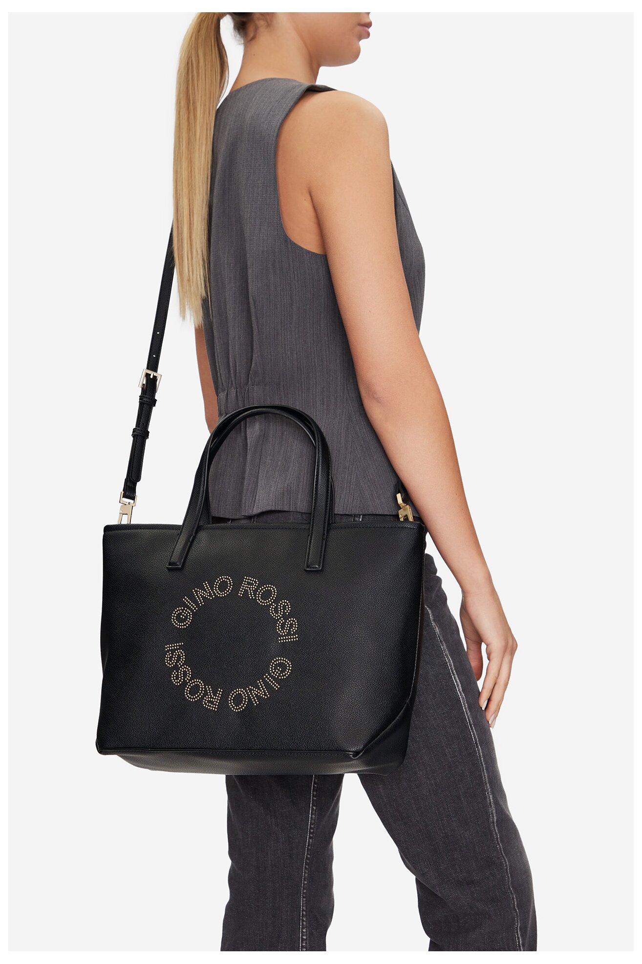 Torba Gino Rossi WEN-77 CRNA