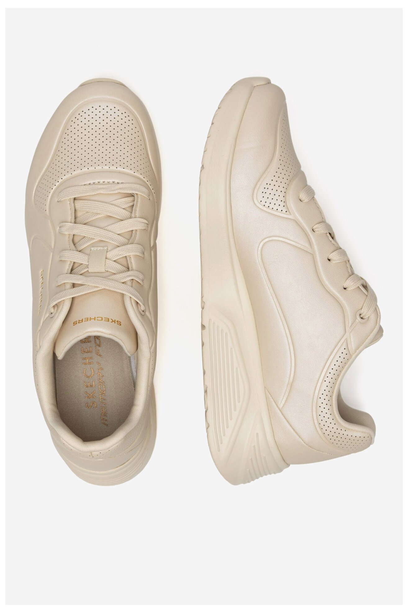 Sportcipő Skechers UNO LIGHT 8750063 NAT BÉZS