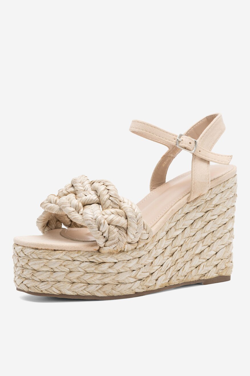 DeeZee - Sandały na koturnie - 5904862696966