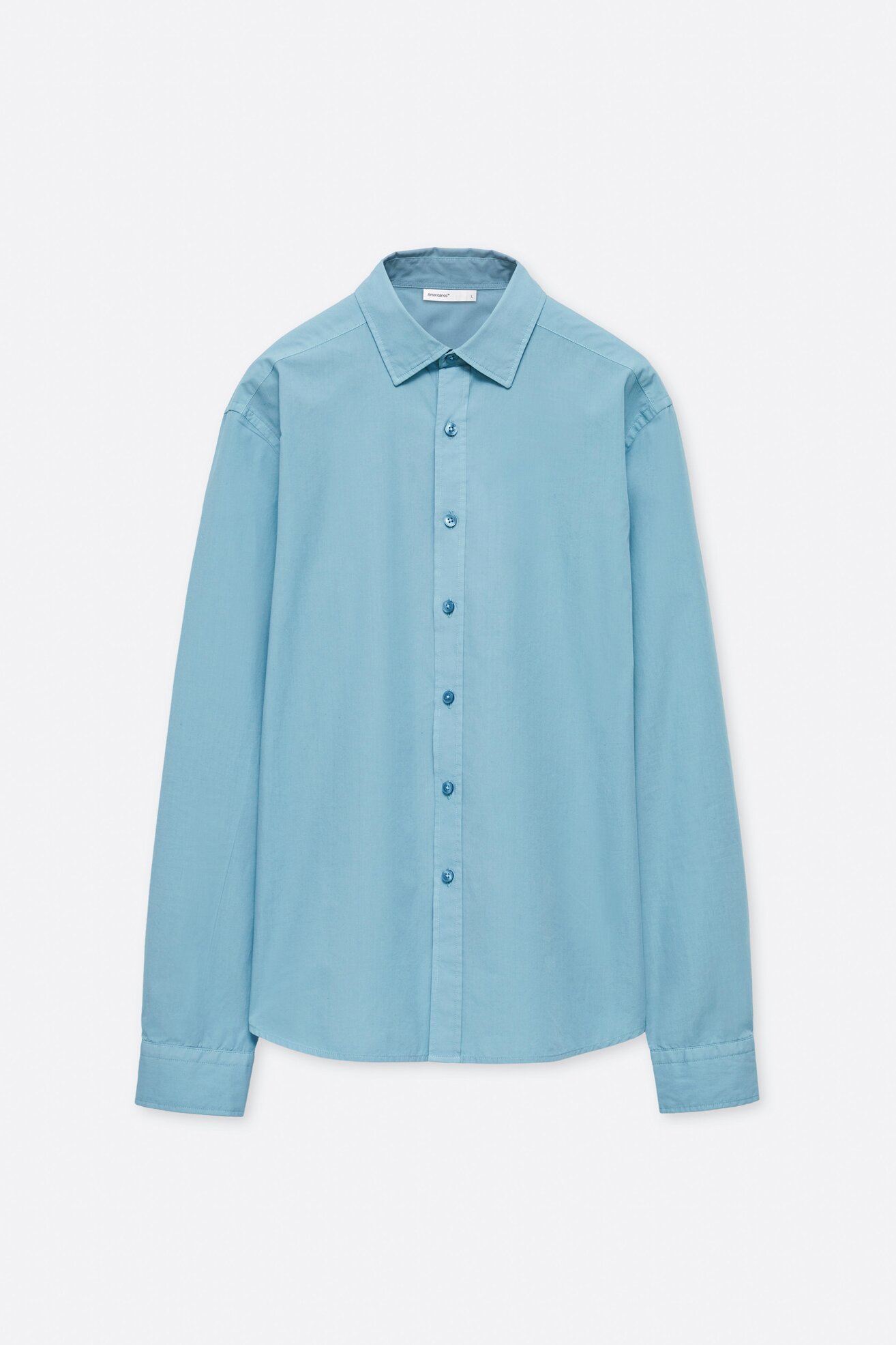 Koszula Americanos AM22KOU001-02 Niebieski