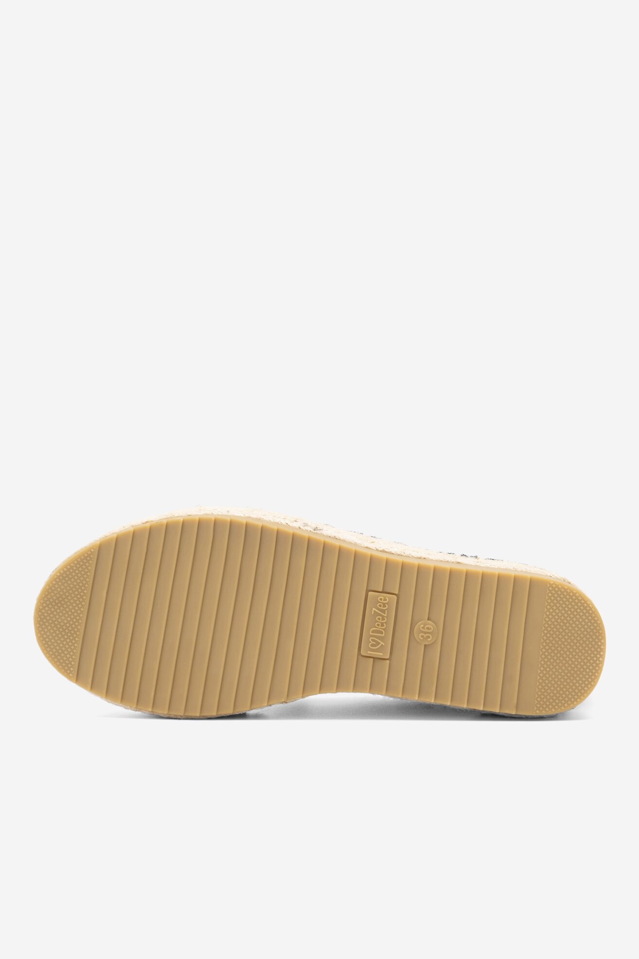 Espadrile DeeZee WSS20459-01 CRNA