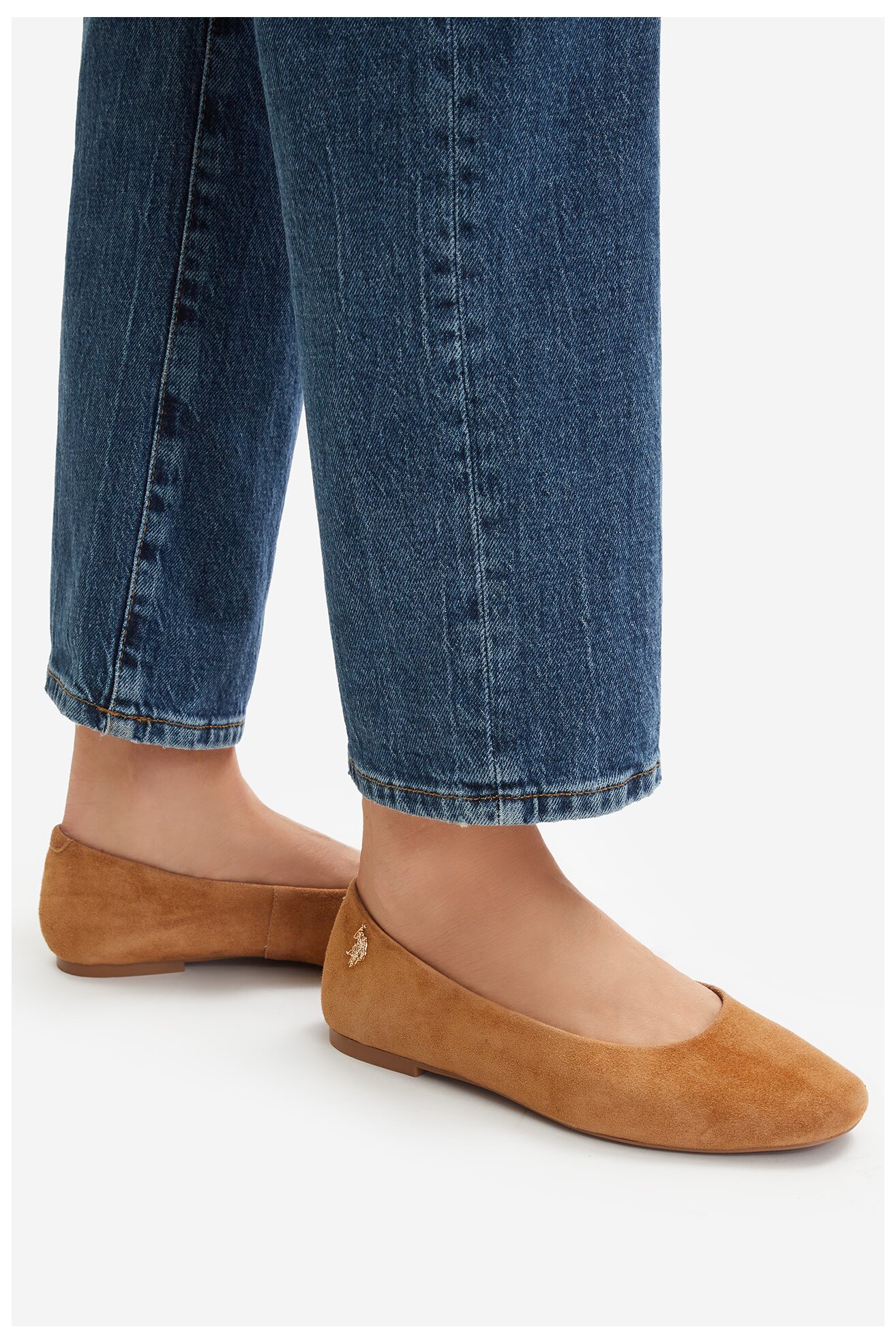 Baleriny U.S. POLO ASSN. EO-AYOLY001W/6S1 Camel