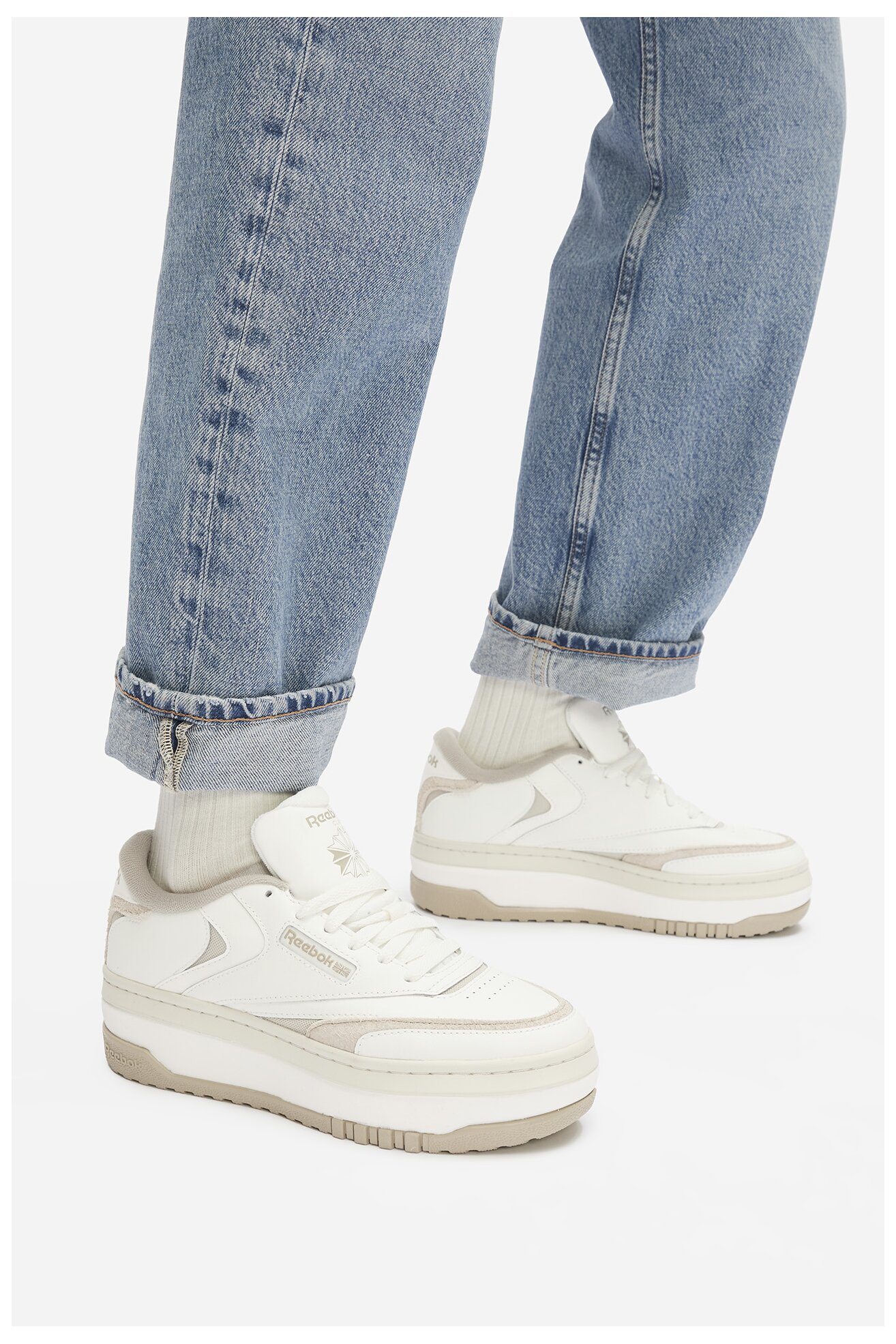 Кросівки спортивні Reebok CLUB C EXTRA 100201420 БЕЖЕВИЙ