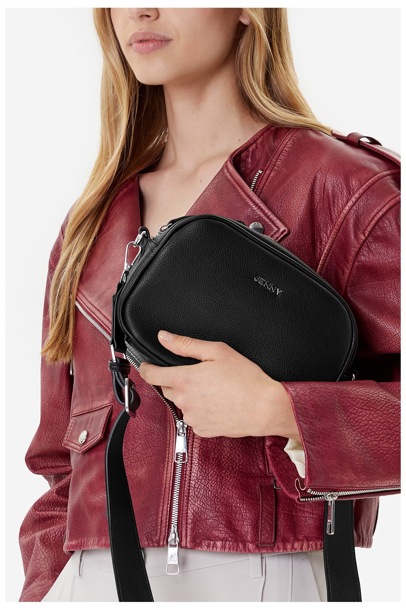 Kézitáska Jenny C-JEN-L-003-08 FEKETE