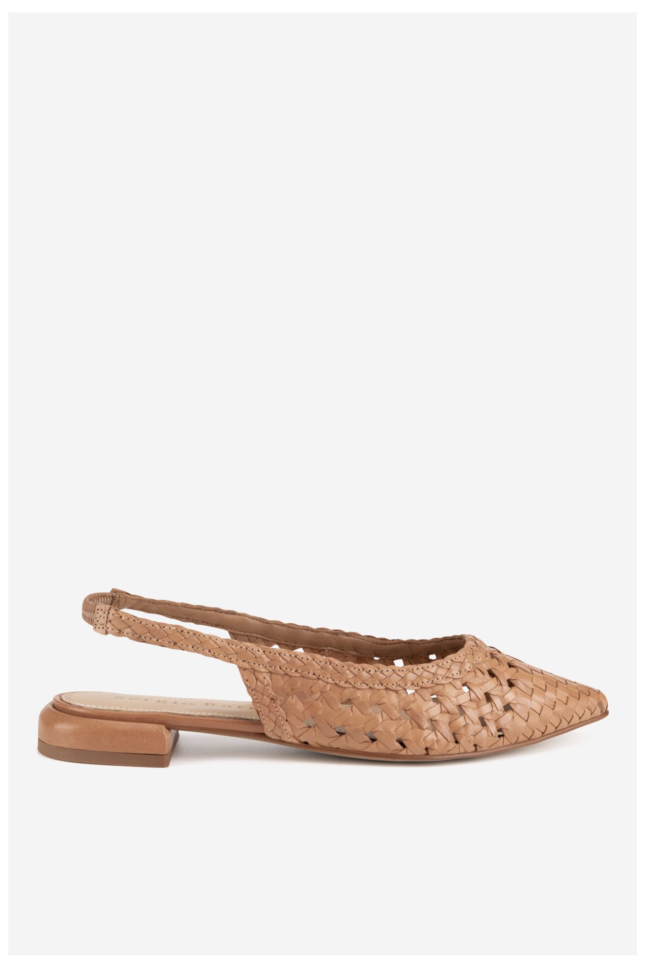 Baleriny Sergio Bardi WI40-F1103-01SB Brązowy