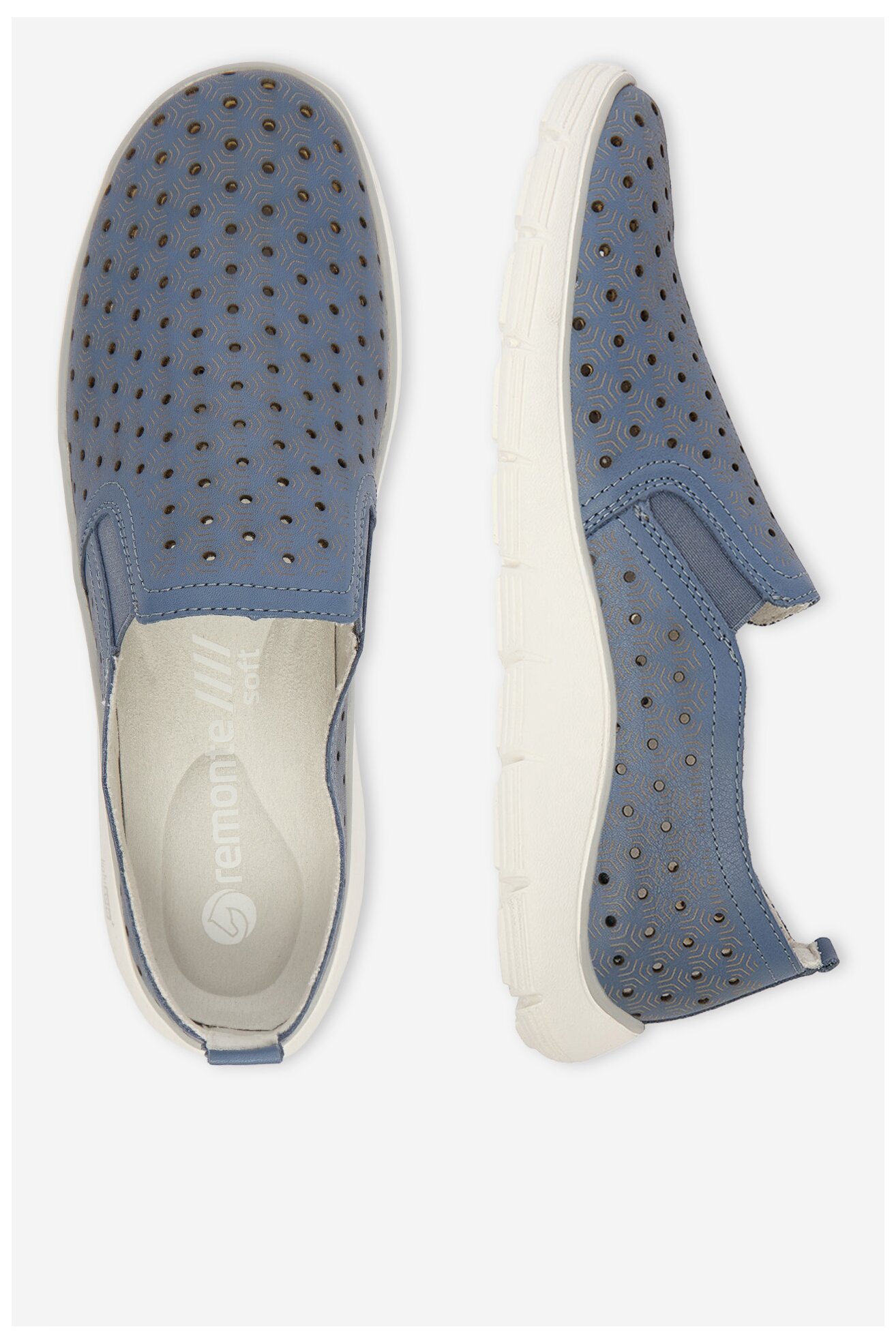 Półbuty Remonte CEO-D3G04-14 Granatowy