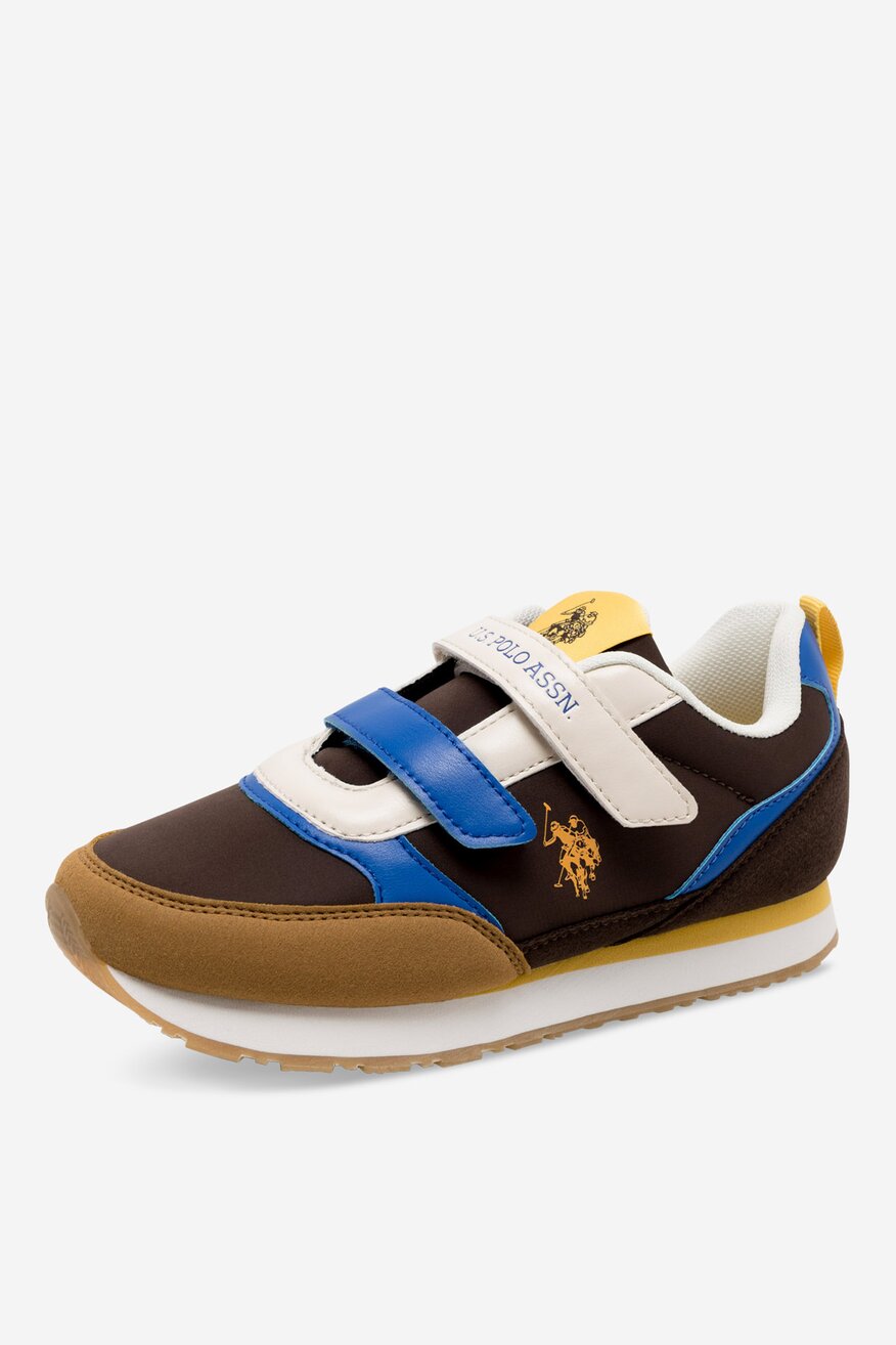 
                Сникърси U.S. POLO ASSN. ТЪМНОКАФЯВ - 5905588414278