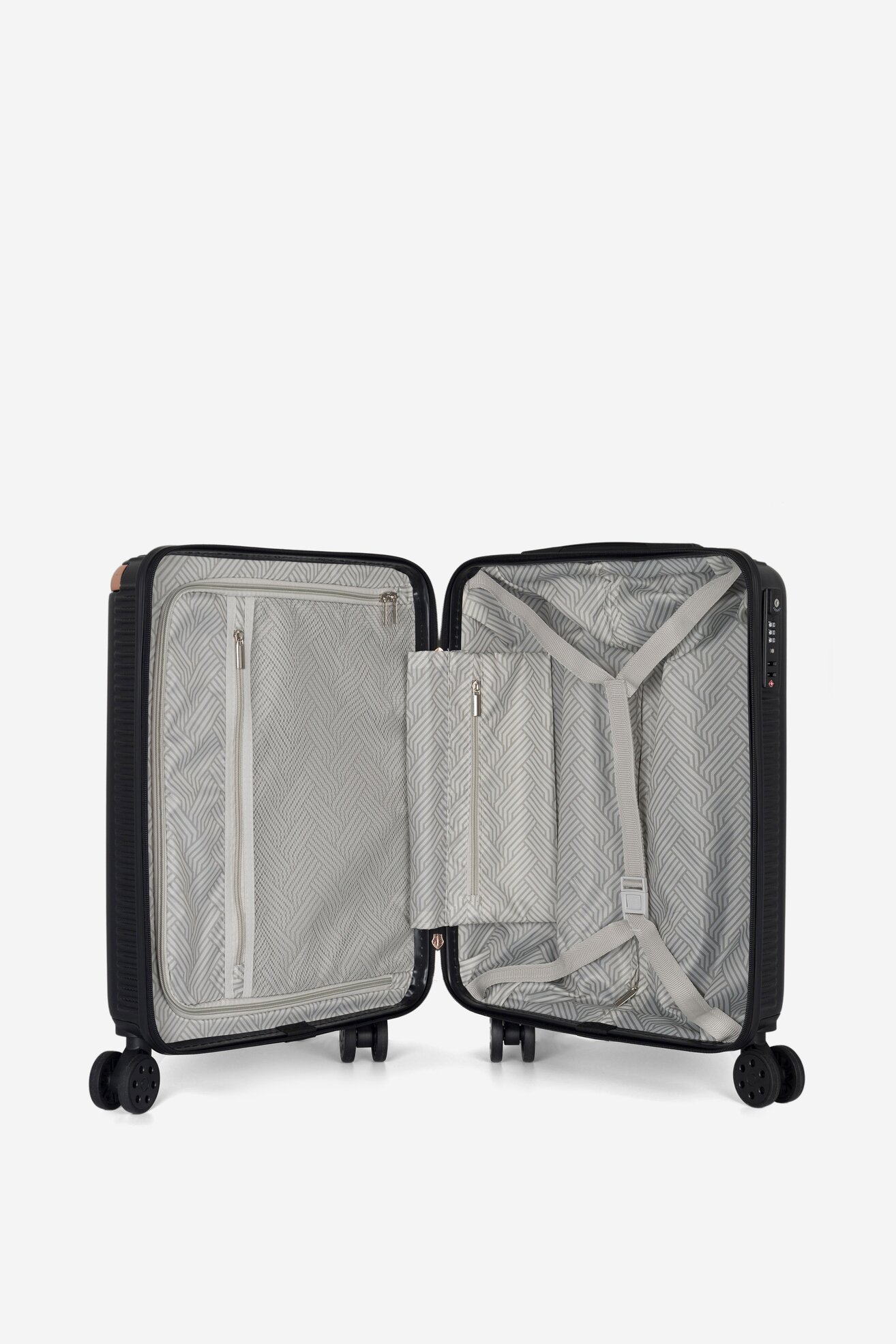 Valiză Lasocki WAS-S-002-S23 NEGRU