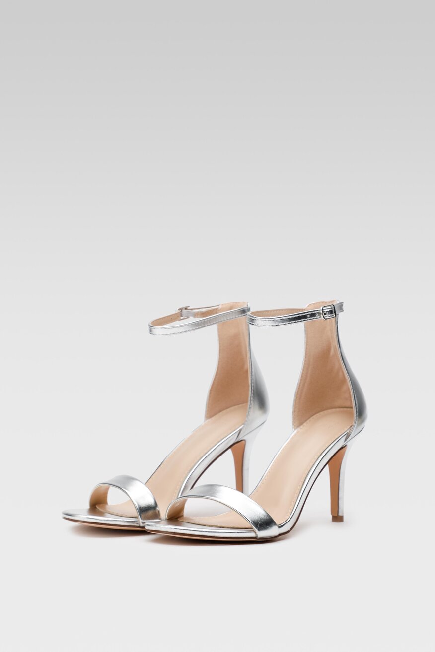 
                Jenny Fairy - Sandały srebrne - 5904248827274