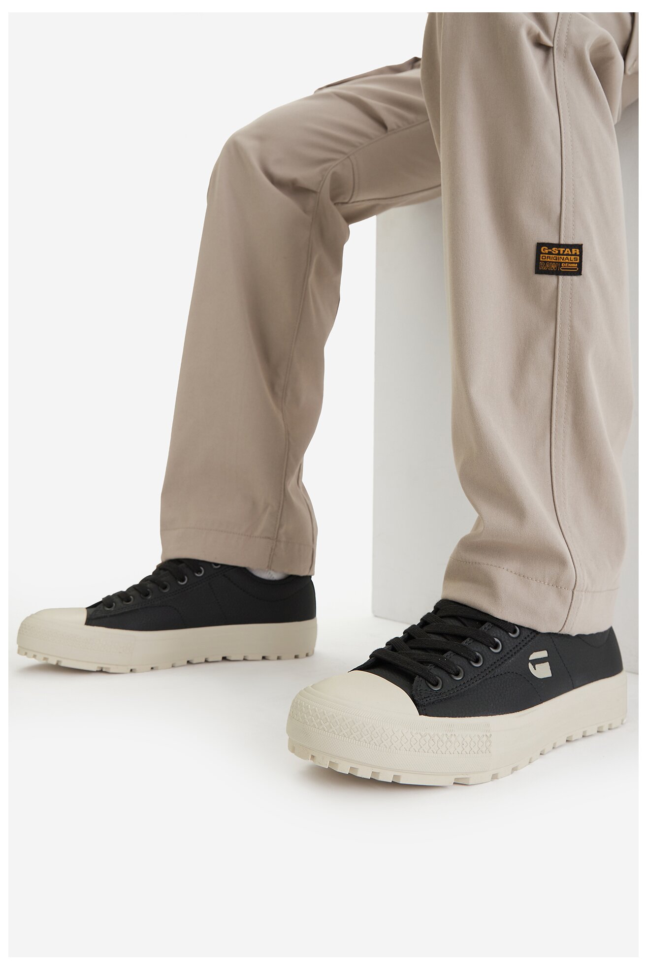 Trampki G-STAR RAW EO-ALEX2-02 Czarny