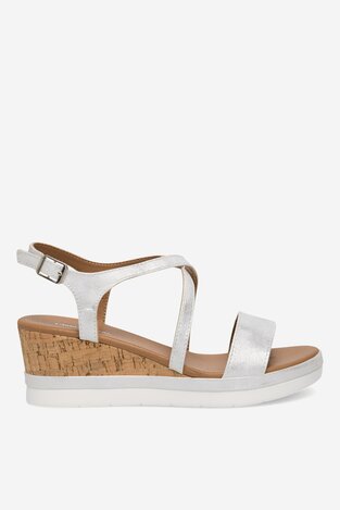 Сандалі Clara Barson GYDA WS216-02 СРІБНИЙ