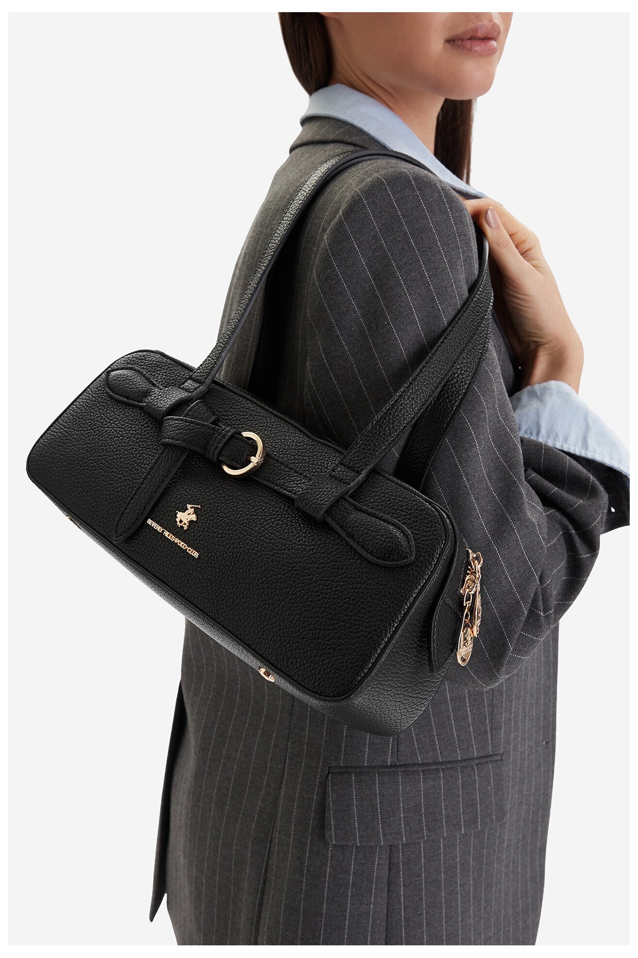 Дамска чанта Beverly Hills Polo Club CEO-BHPC-C-003-09 ЧЕРЕН