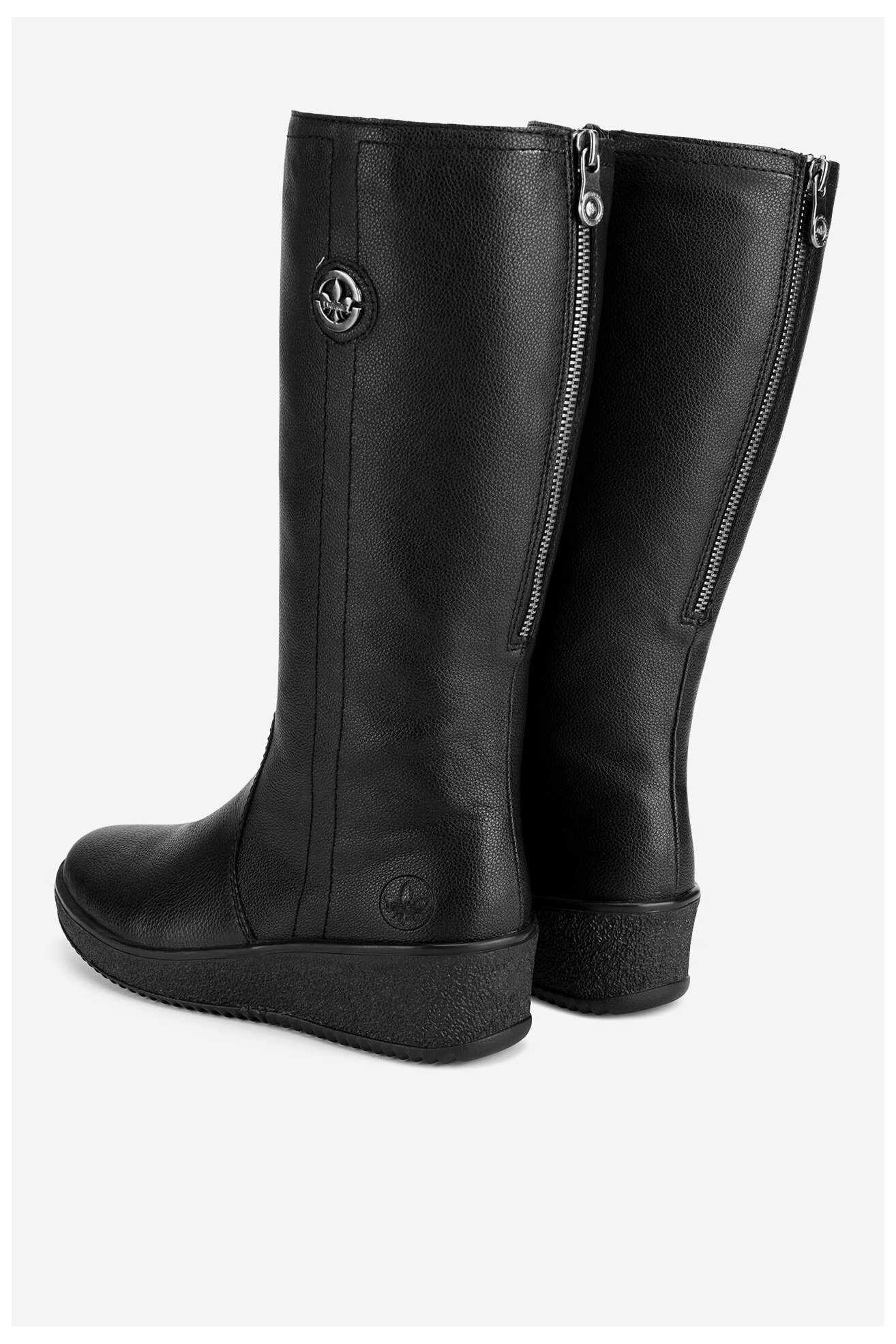 Kozaki Rieker Y4470-01 Czarny