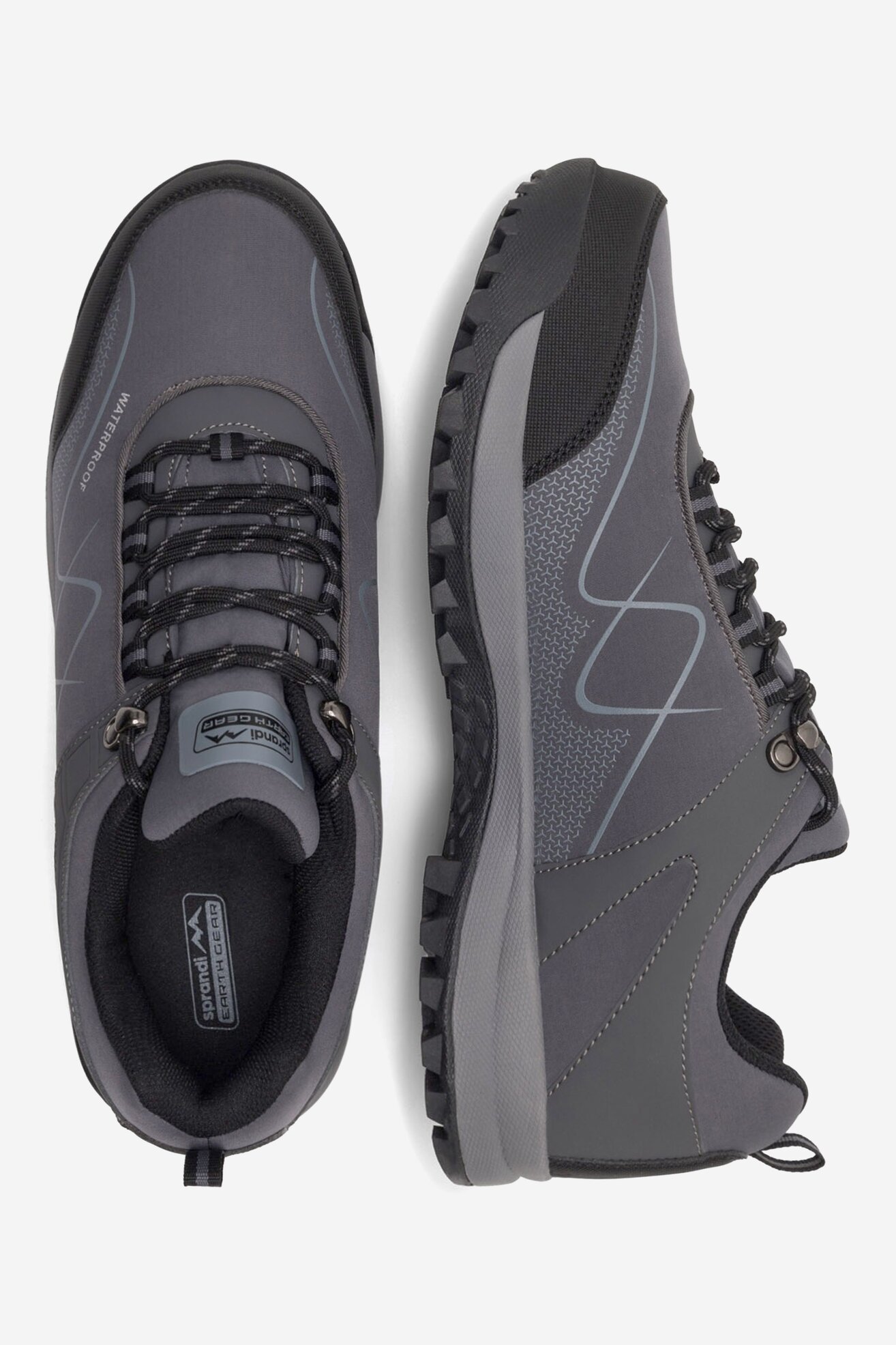 Obuwie sportowe SPRANDI EARTH GEAR MP86-19003B Szary