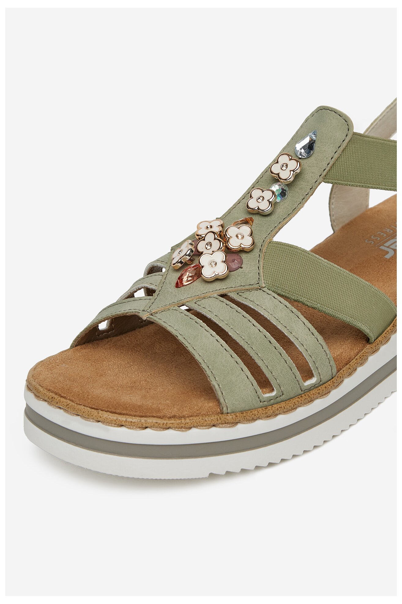 Sandale Rieker V0245-52 VERDE DESCHIS