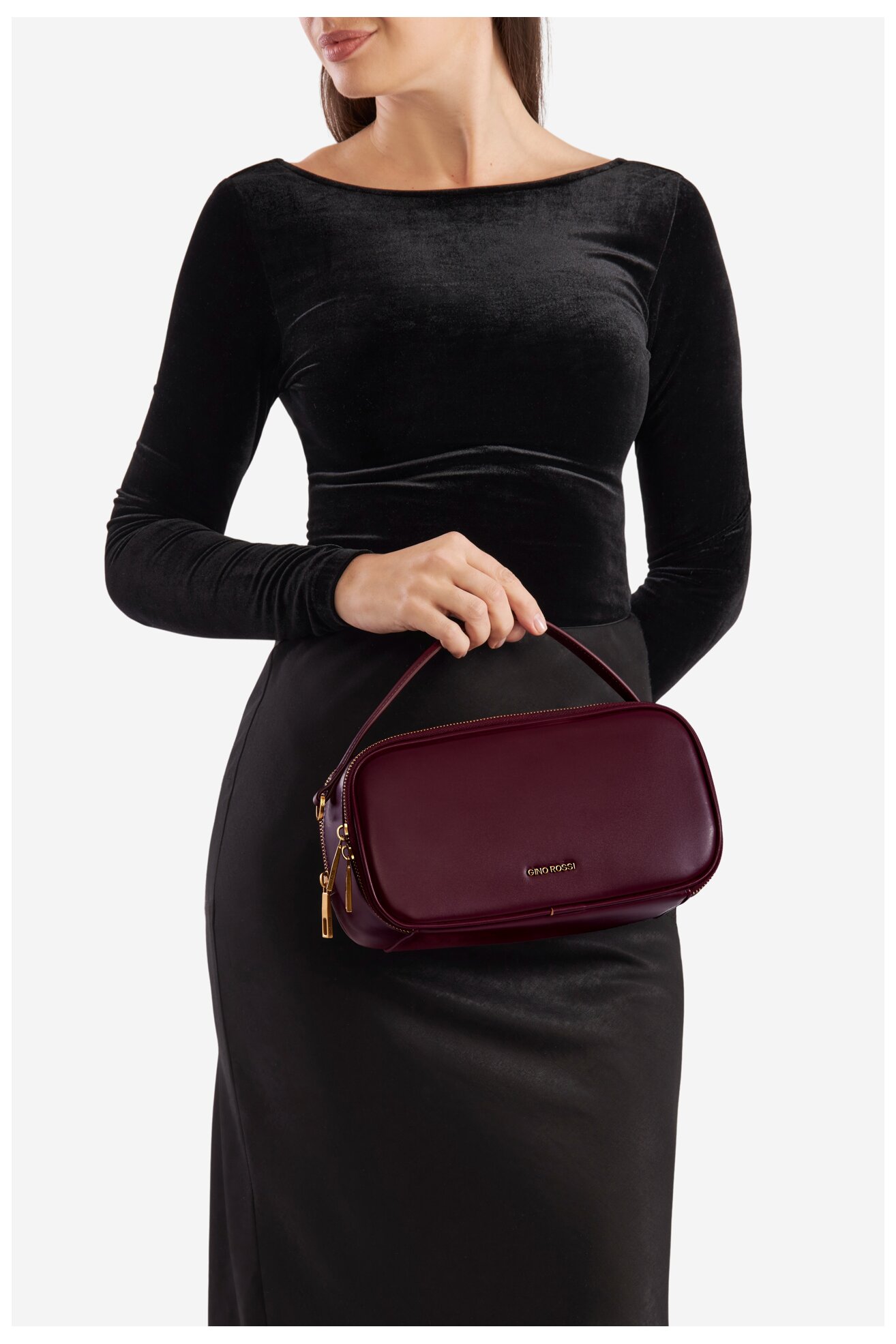 Torebka Gino Rossi 002 Bordowy