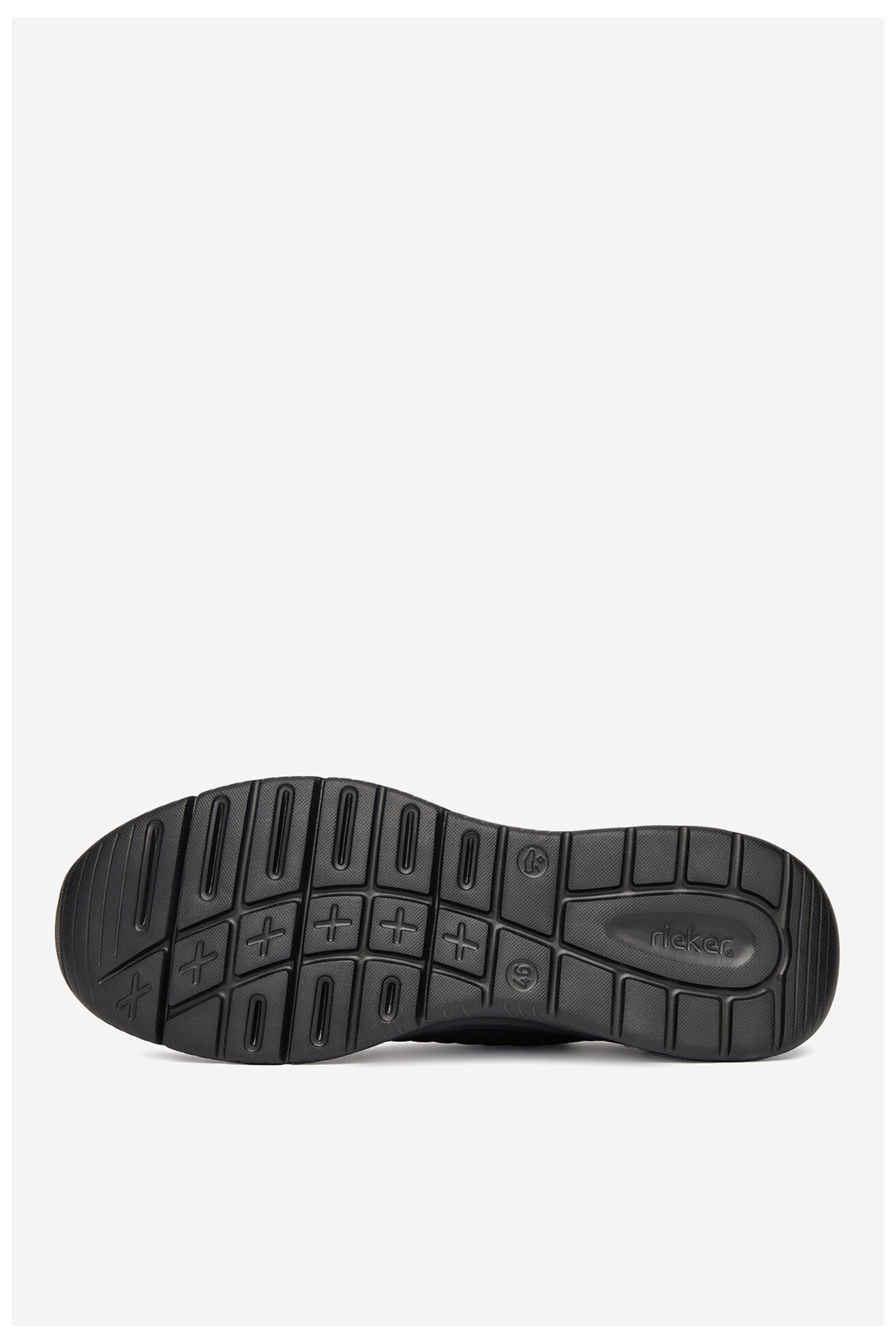 Półbuty Rieker B7365-00 Czarny