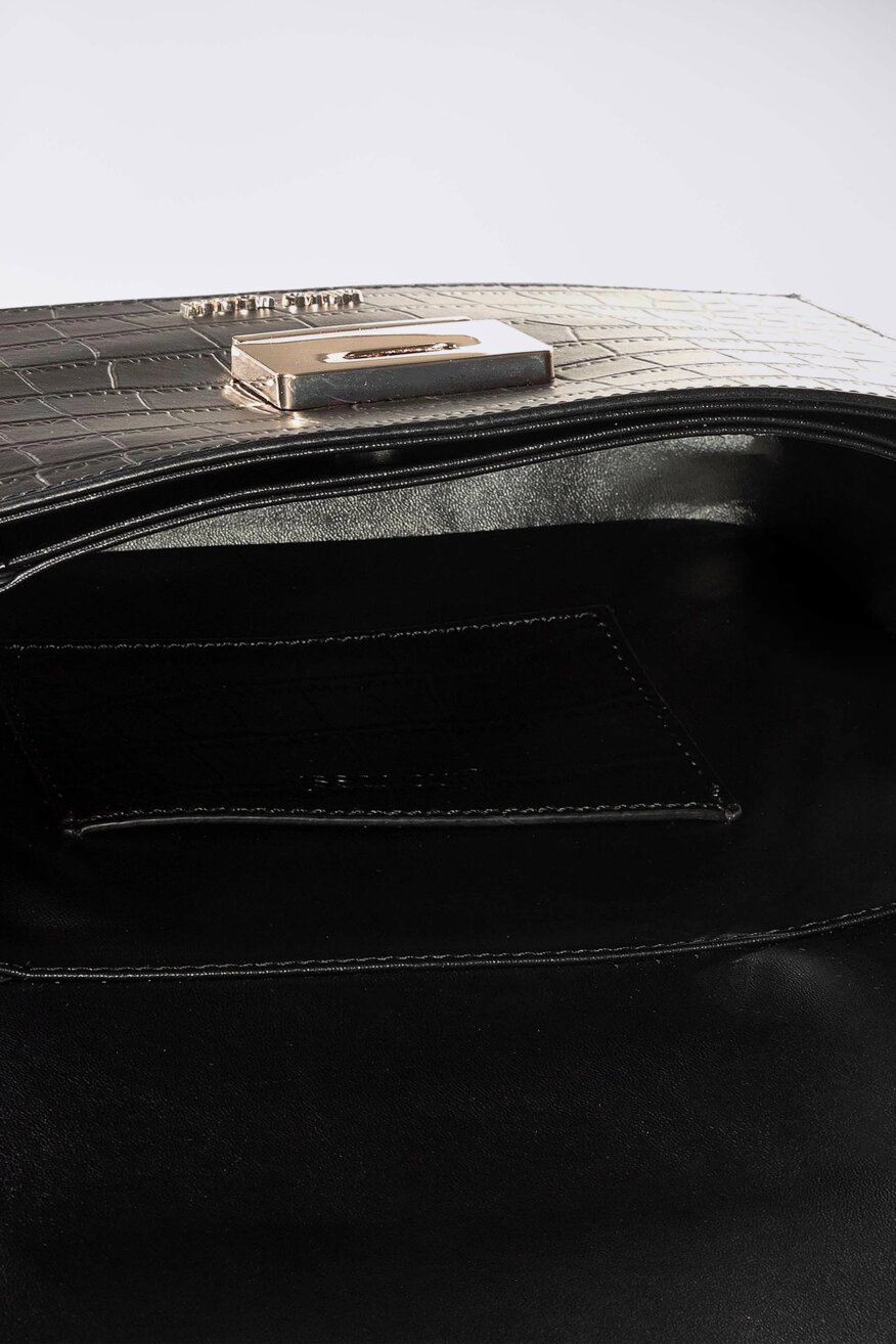 
                Gino Rossi - Torebka skórzana ze zwierzęcym motywem - 5903419602825