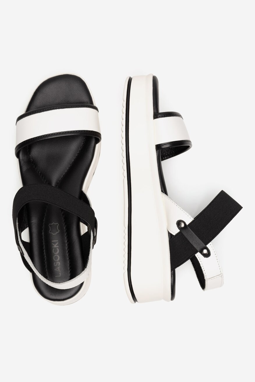 
                Lasocki - Sandały skórzane - 5903698621784