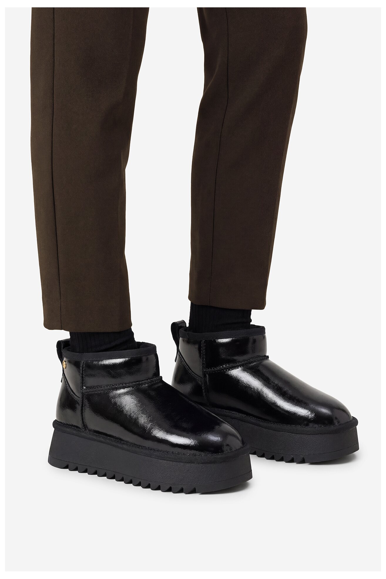 Botki EVA MINGE EO-NIKI-TS6304-01 Czarny