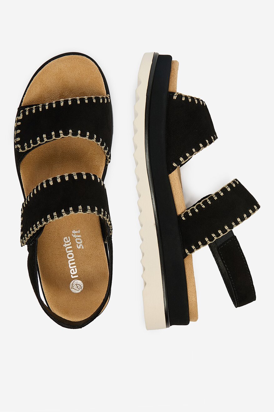 
                Remonte - Sandały skórzane - 5906751745816