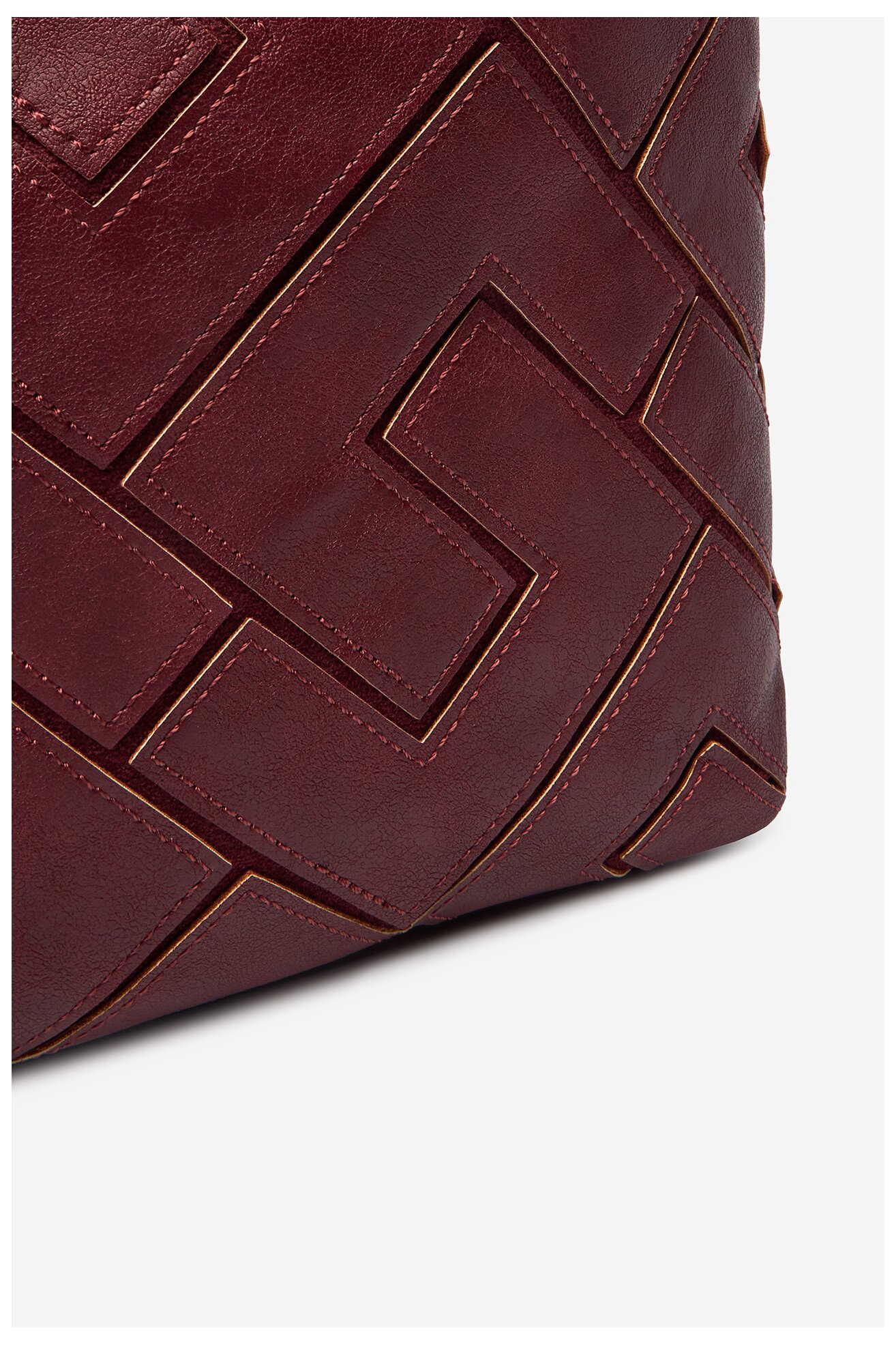 Kézitáska Lasocki C-MLP-E-024-05 BORDÓ