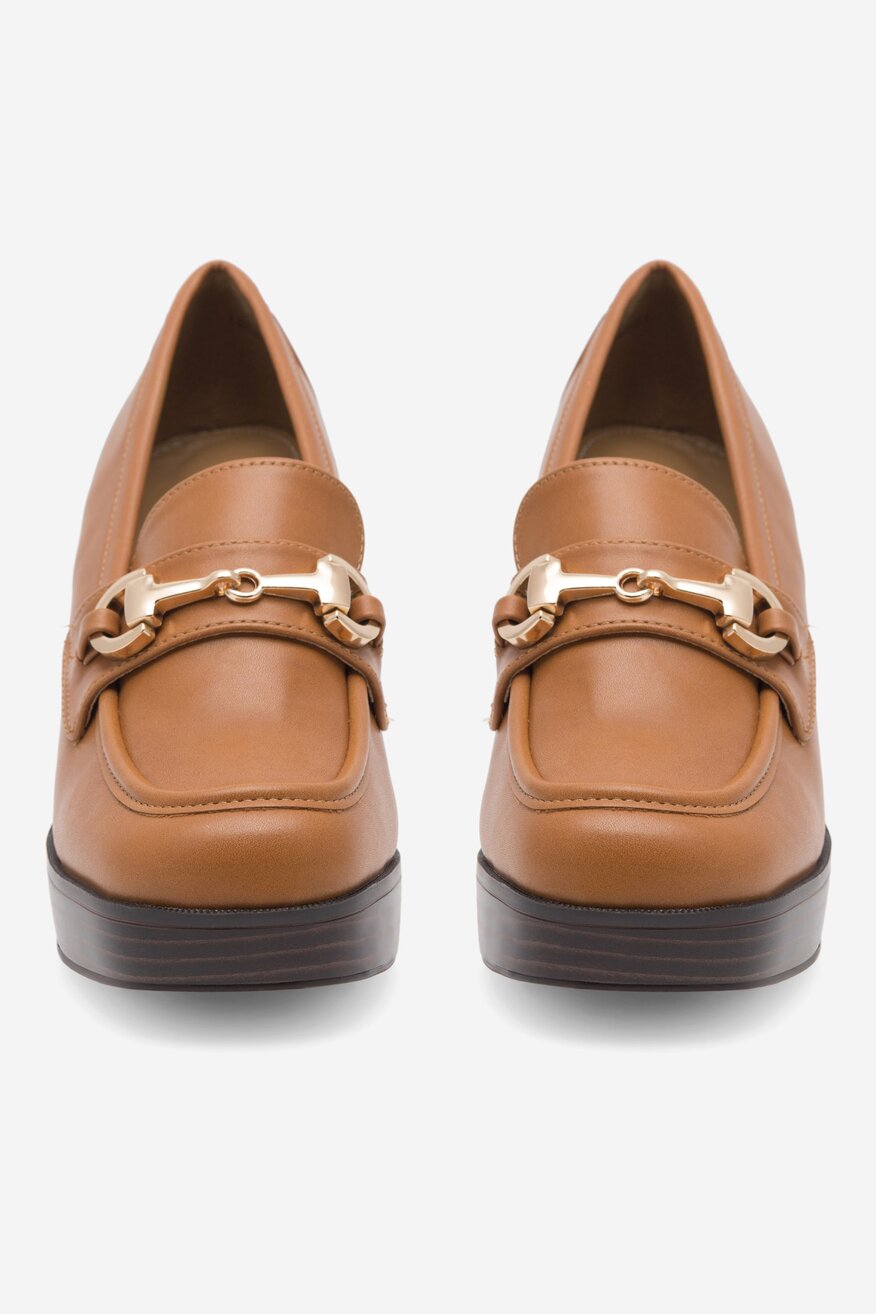 
                Jenny Fairy - Loafersy na obcasie - 5905588187523