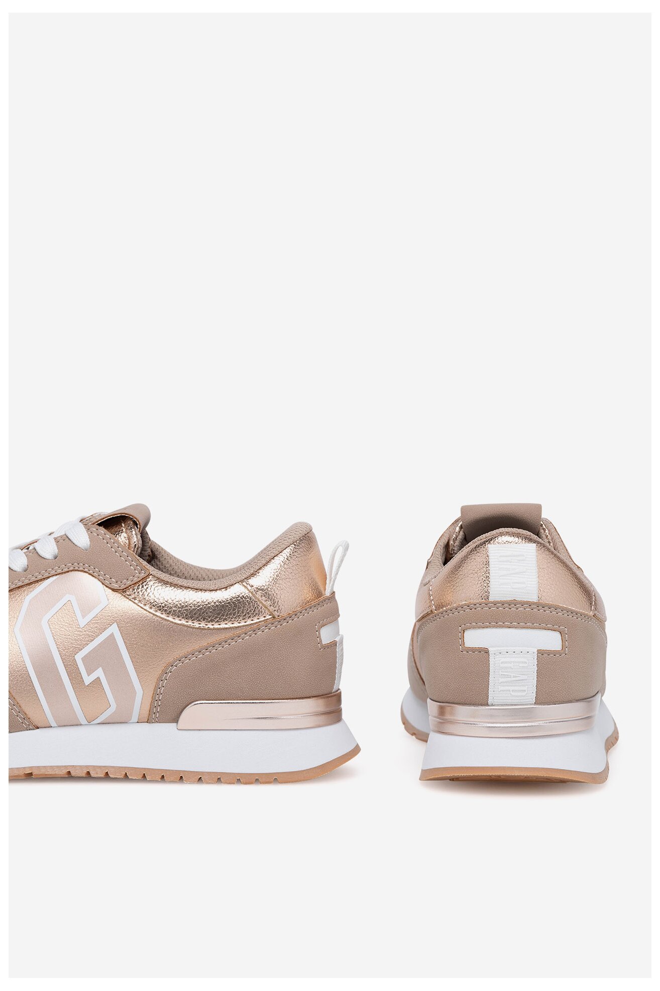 Obuwie sportowe GAP NEW YORK II GAF002F5SWROROGP Złoty