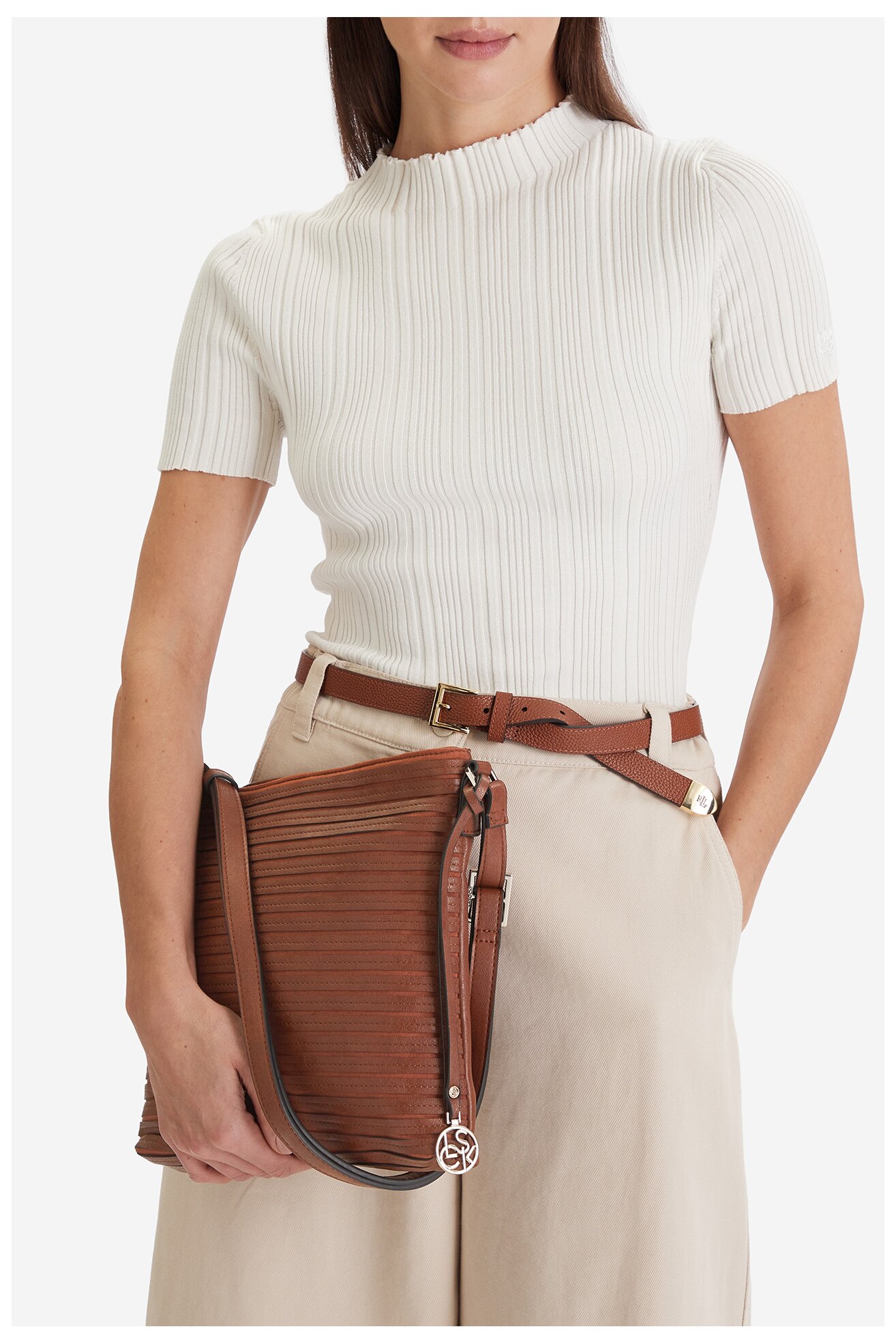 Kézitáska Lasocki CEO-LSK-K-022-06 CAMEL