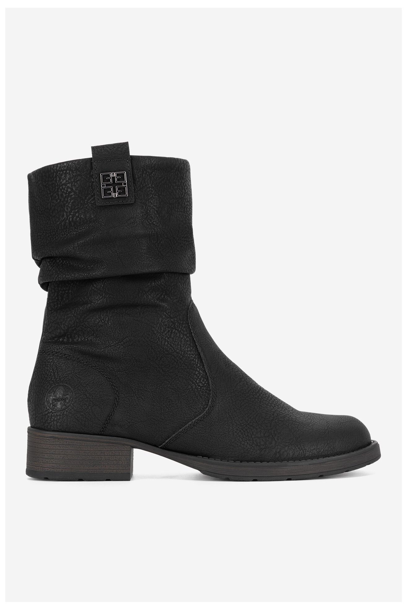 Bokacsizma Rieker Z9583-00 FEKETE