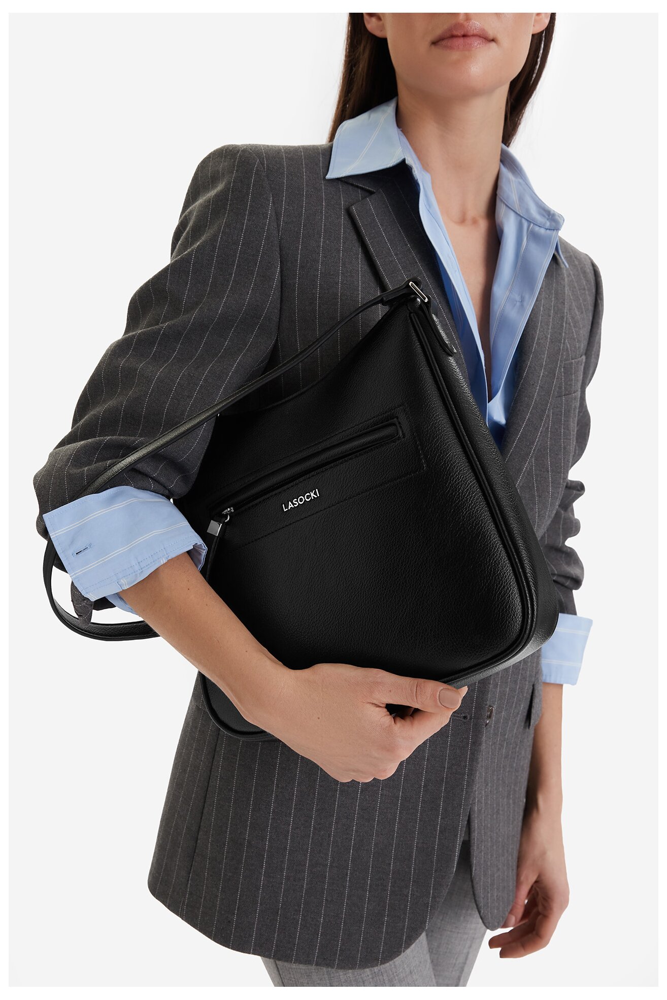 Kézitáska Lasocki CEO-LSK-L-007-09 FEKETE