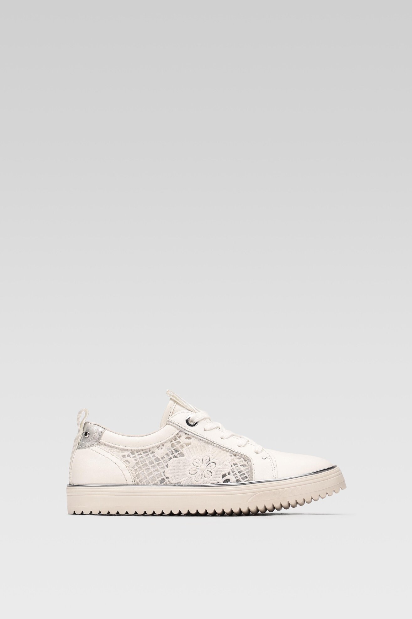 Półbuty DeeZee WS5508-02 Biały