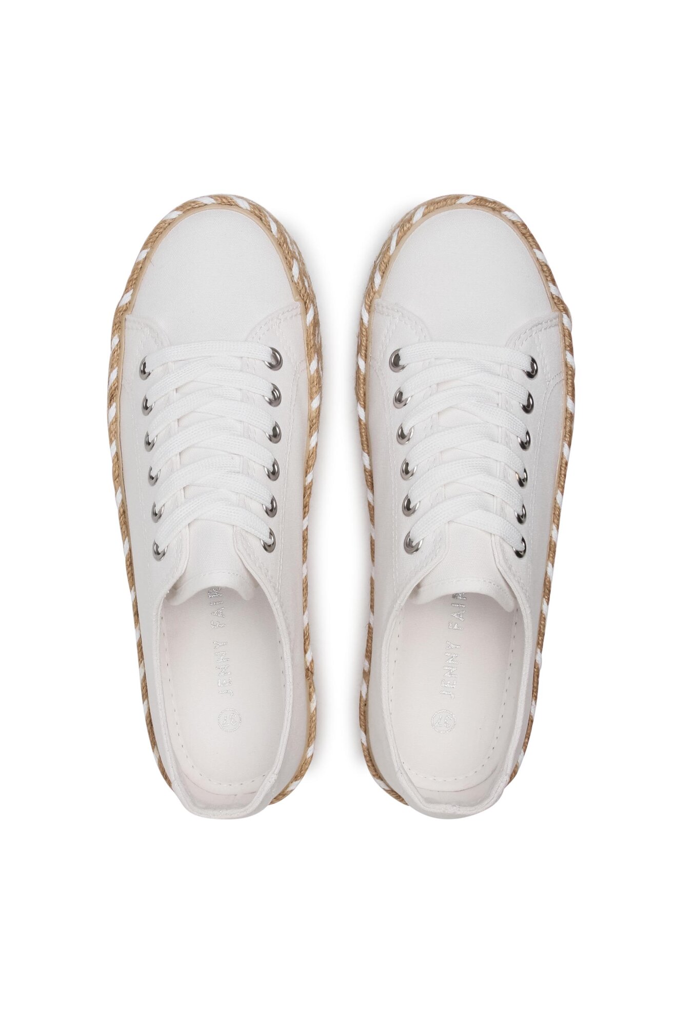 Espadryle Jenny Fairy WSK1576-09 Biały