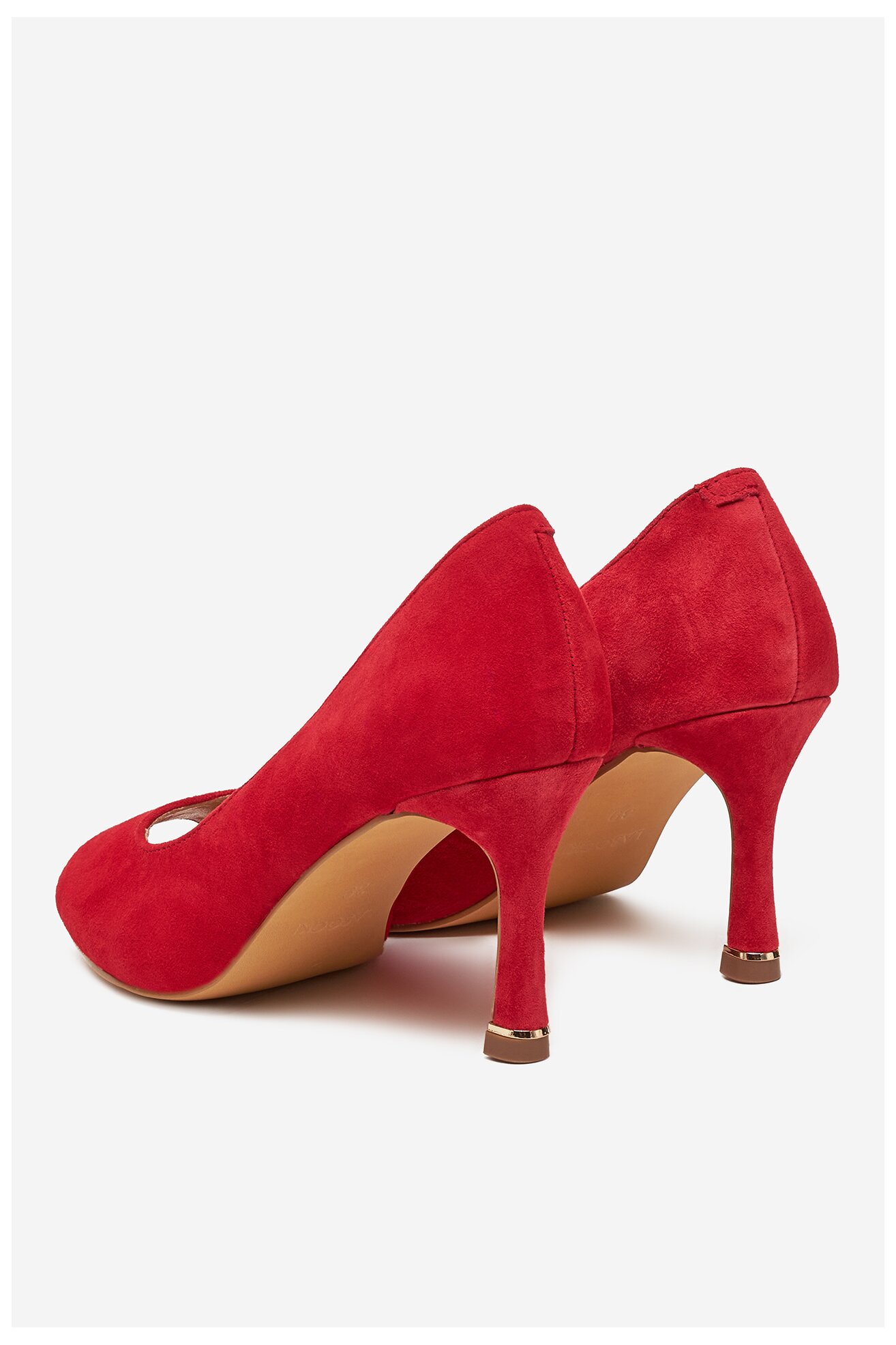 Pantofi cu toc Lasocki WYL4166-1Z ROŞU