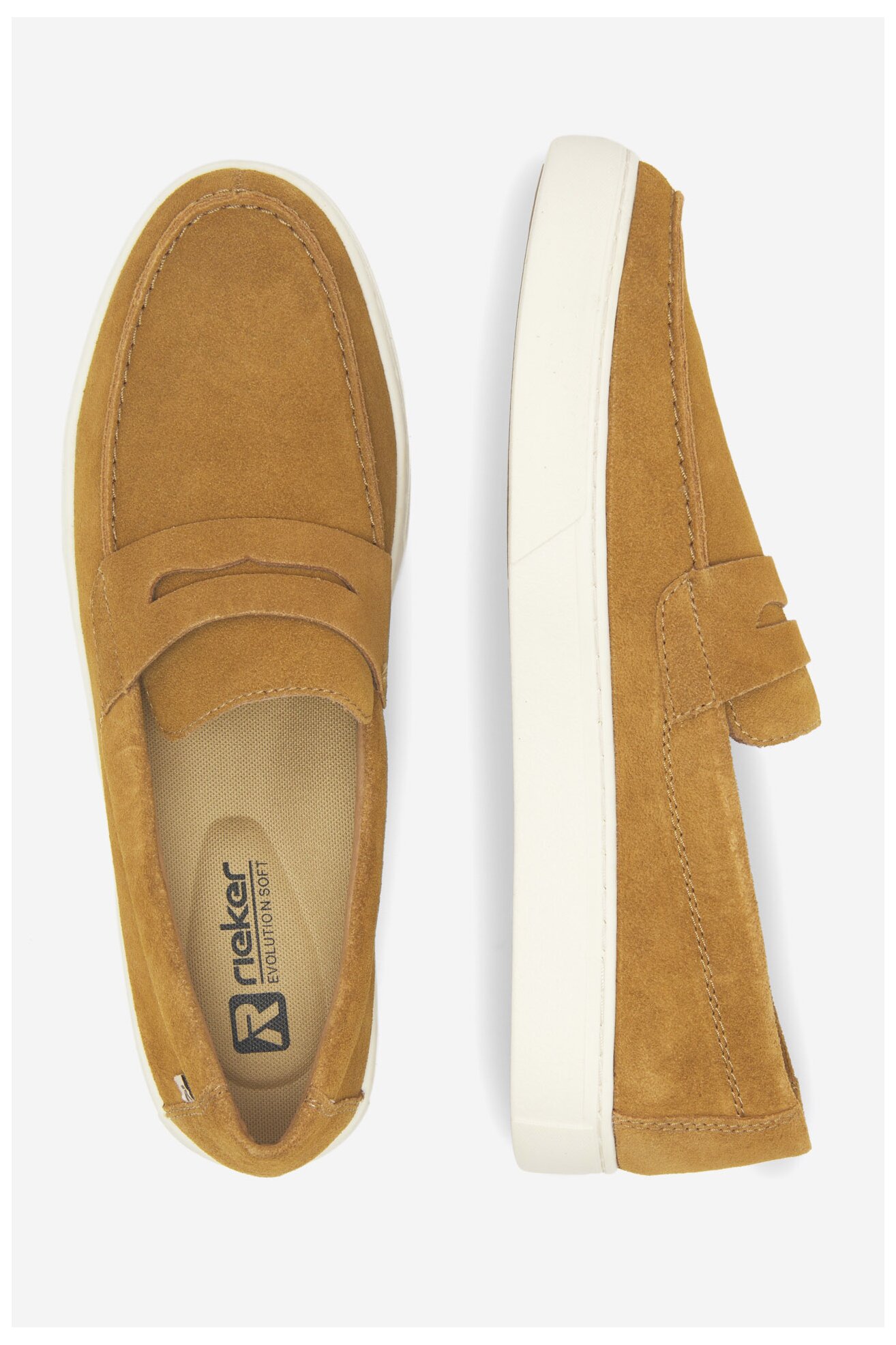 Półbuty Rieker Revolution Lifestyle U0703-22 Camel