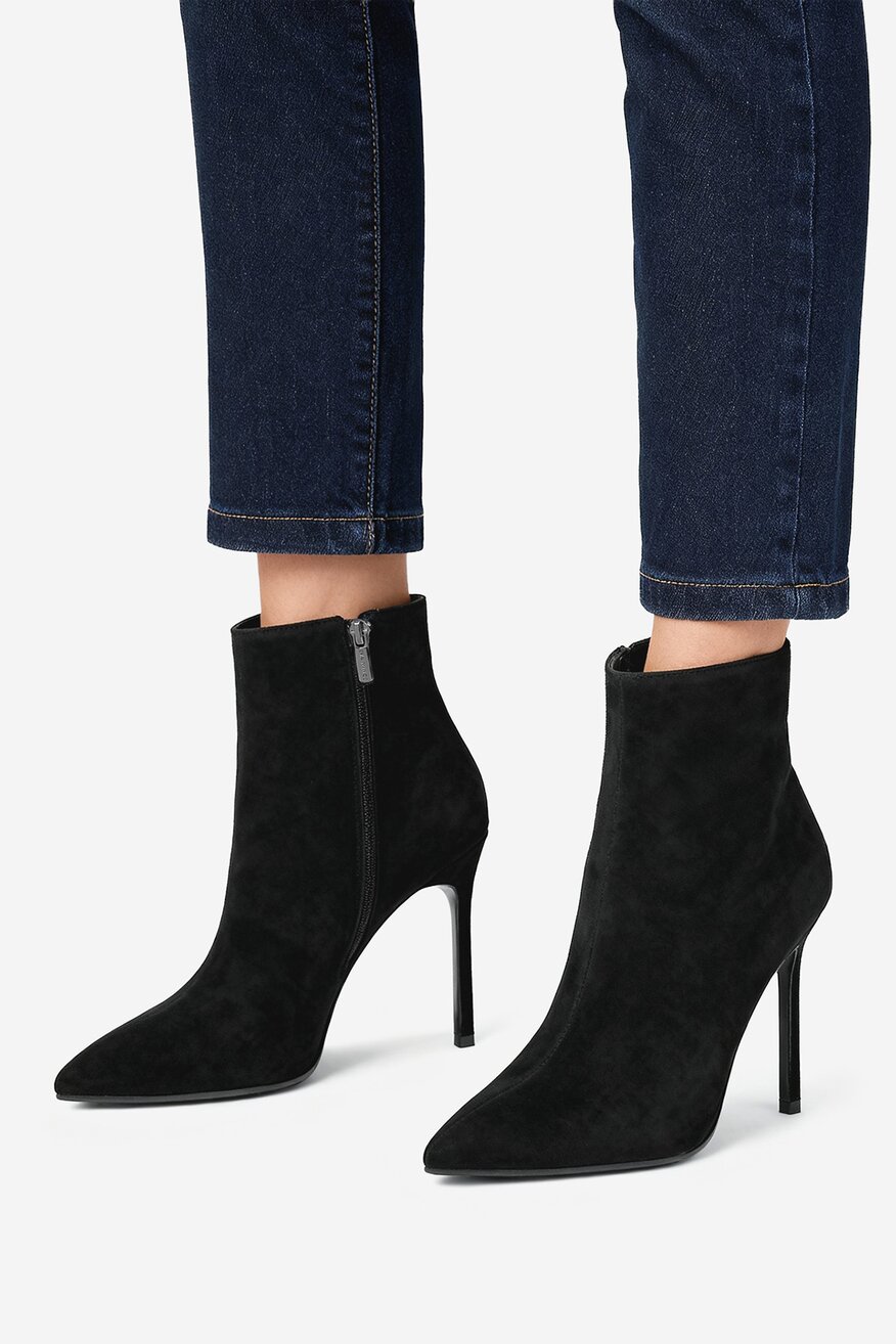 EVA MINGE - Botki zamszowe - 5906751278901