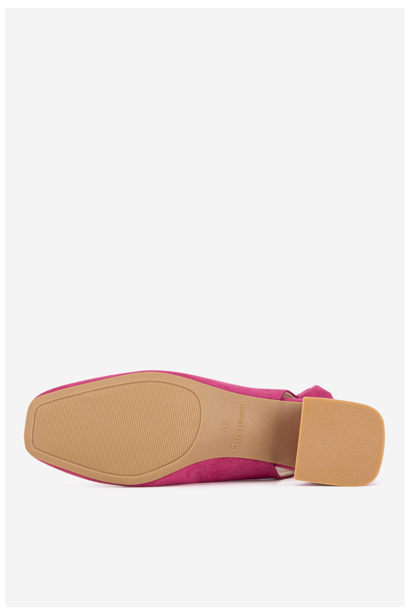 Lodičky Clara Barson LH2002-2 TMAVĚ RŮŽOVÁ