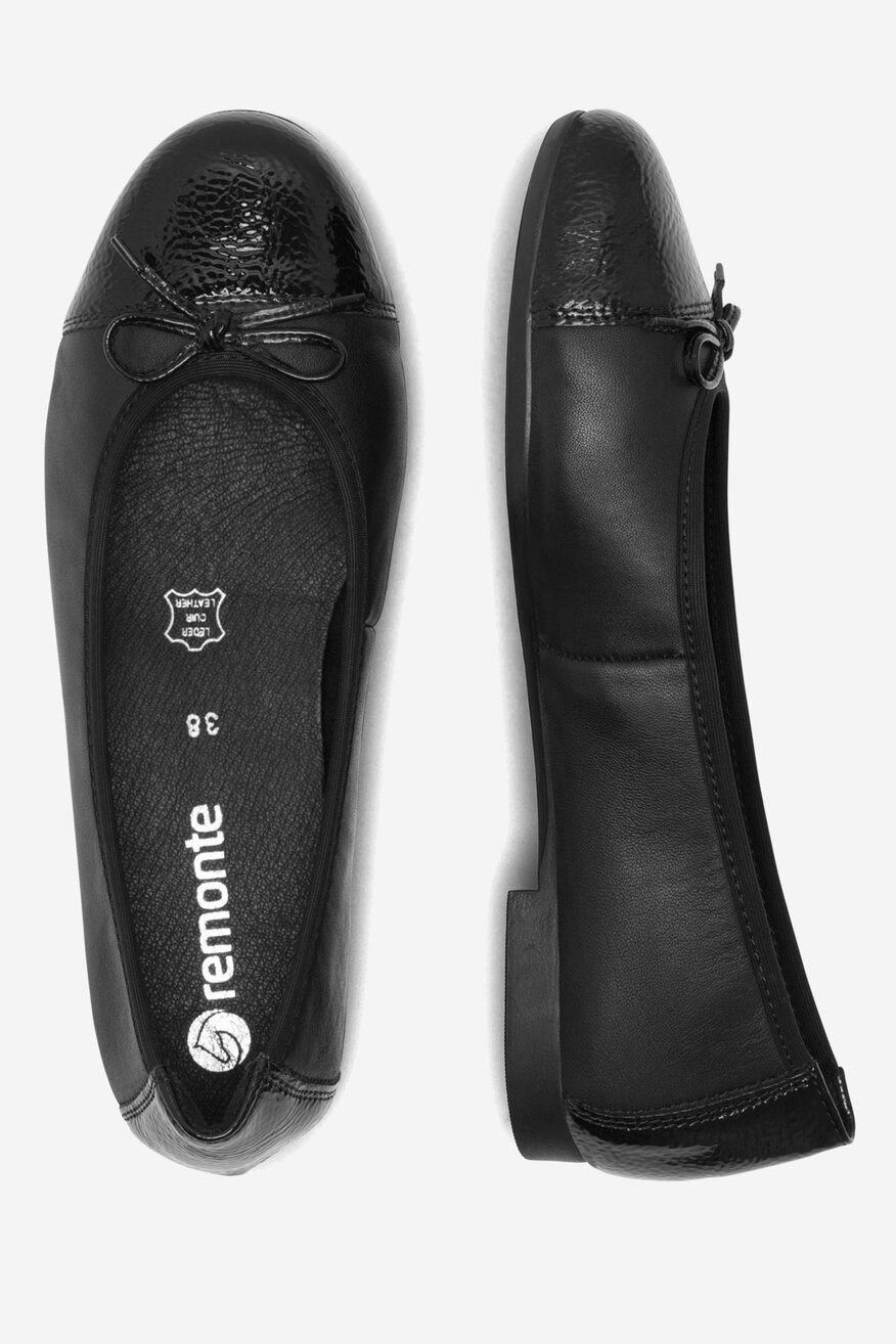 
                Remonte - Baleriny skórzane - 2230056164274