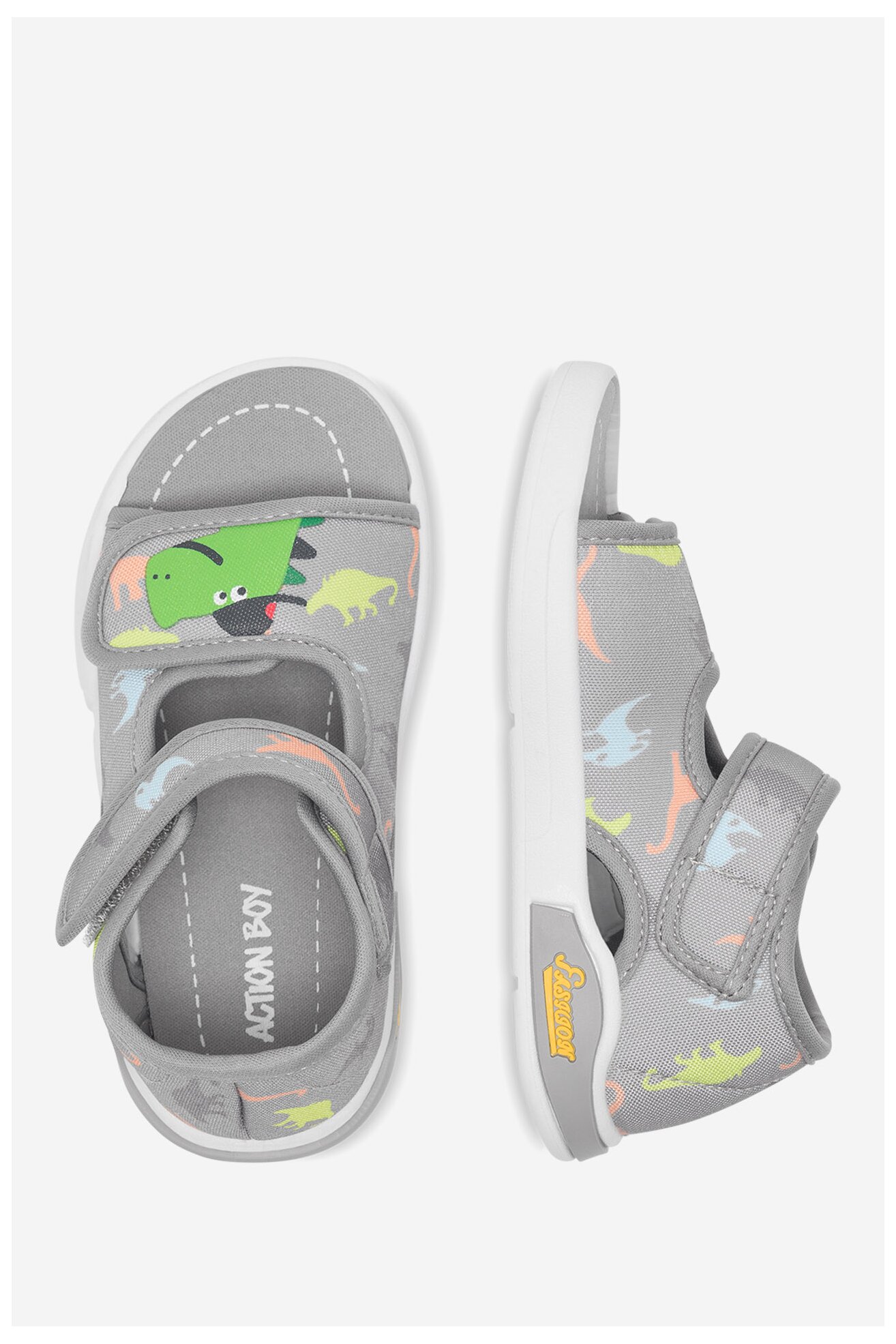 Kapcie Action Boy CM230912-18 Szary