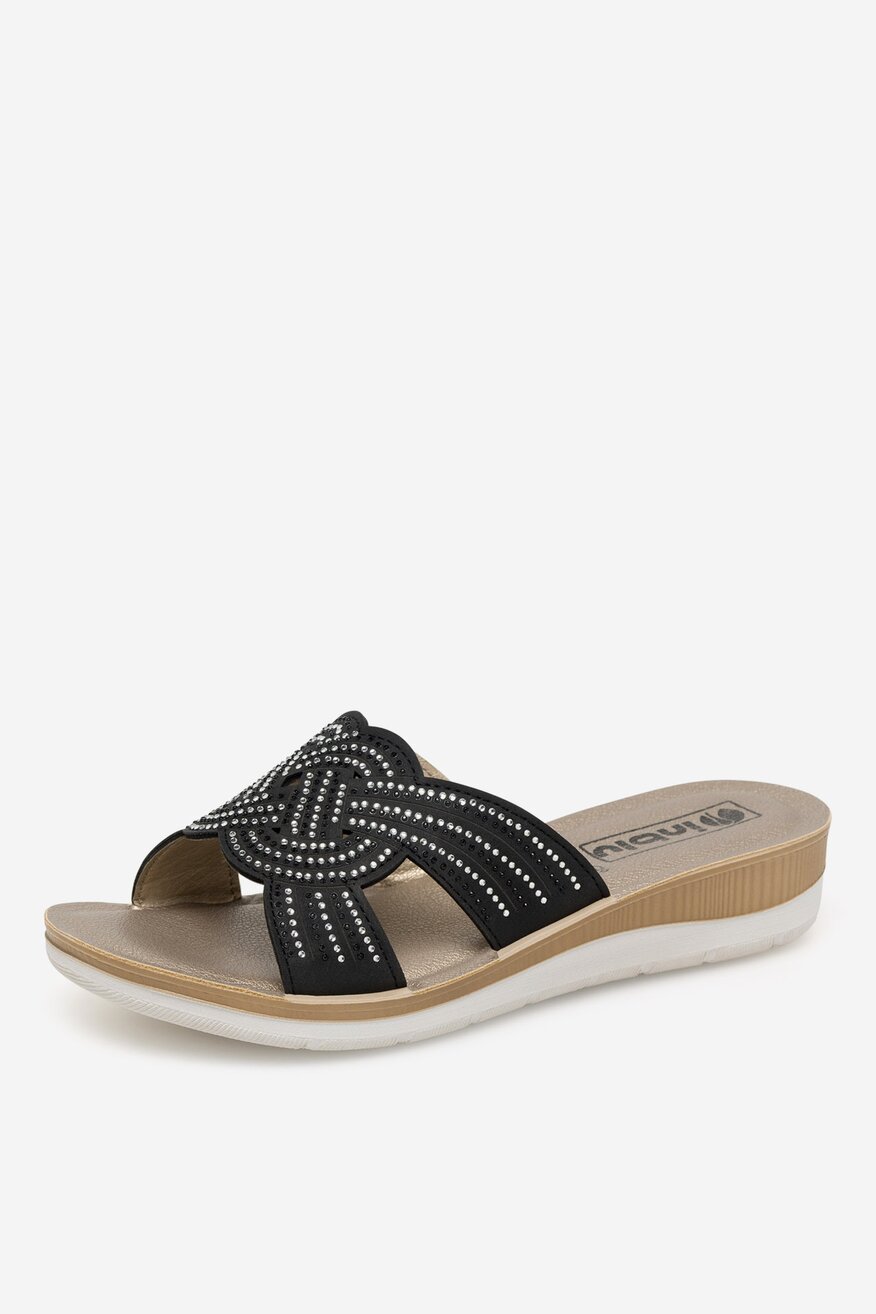 Șlapi Inblu NEGRU - 5905588535188
