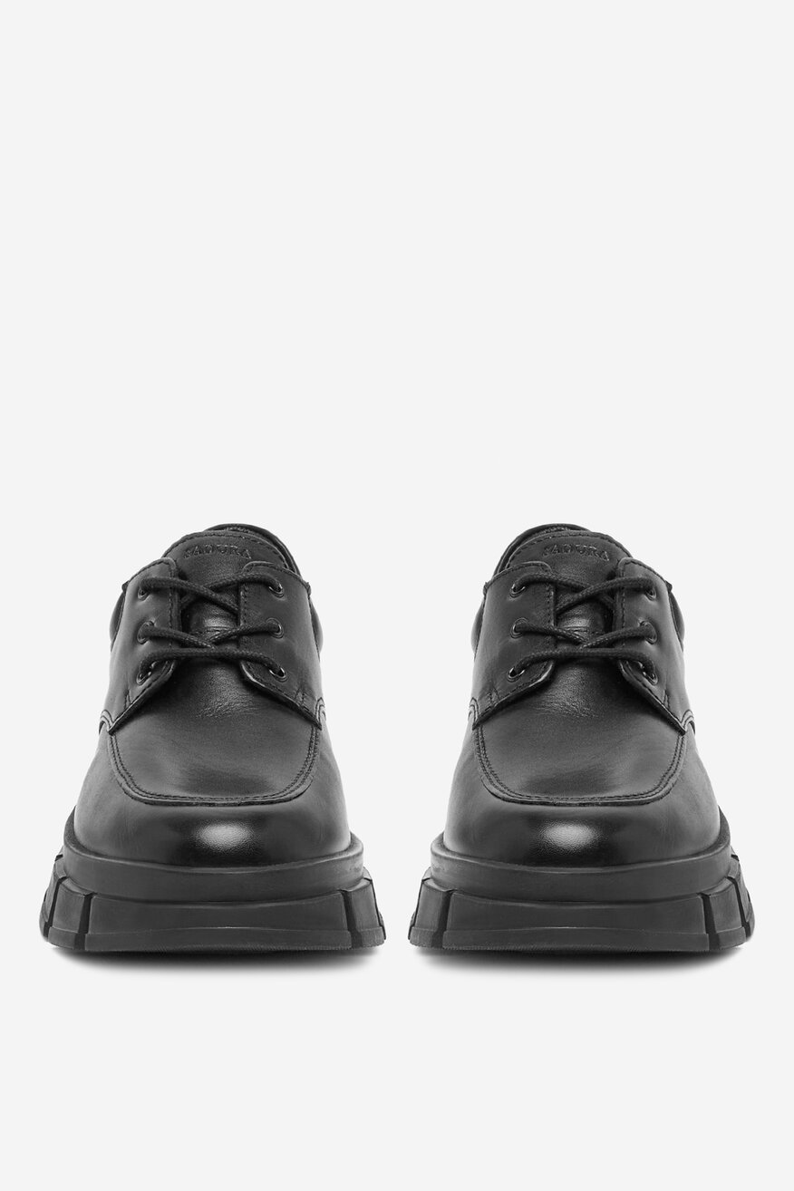 Badura - Półbuty skórzane - 5906751267974