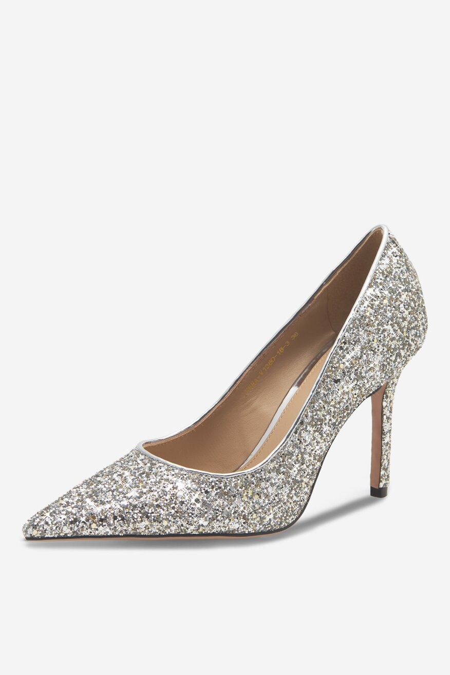 
                Туфлі-Човники EVA MINGE СРІБНИЙ - 5905588375975