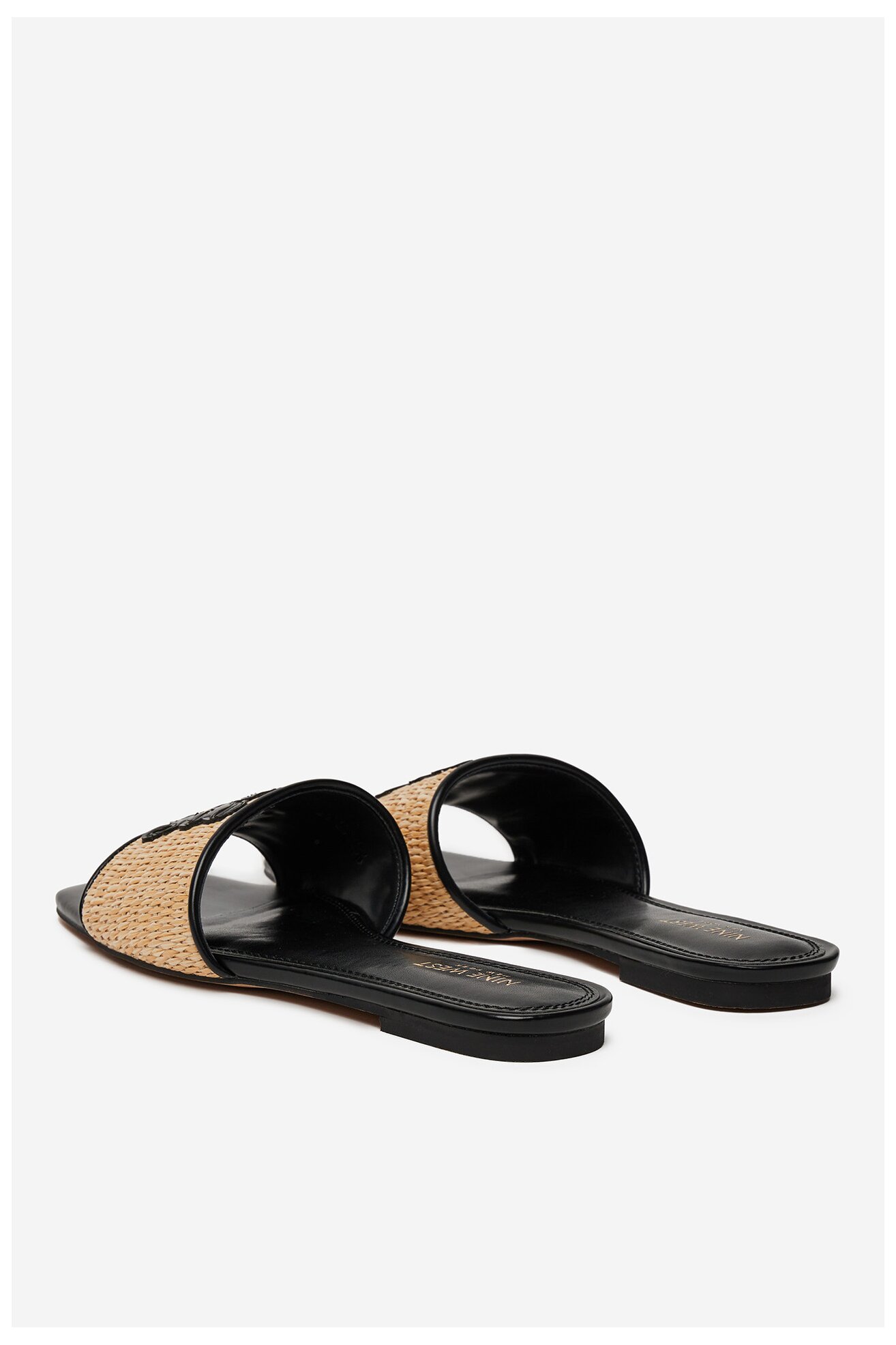 Klapki NINE WEST CEO-SMRL393661 Czarny